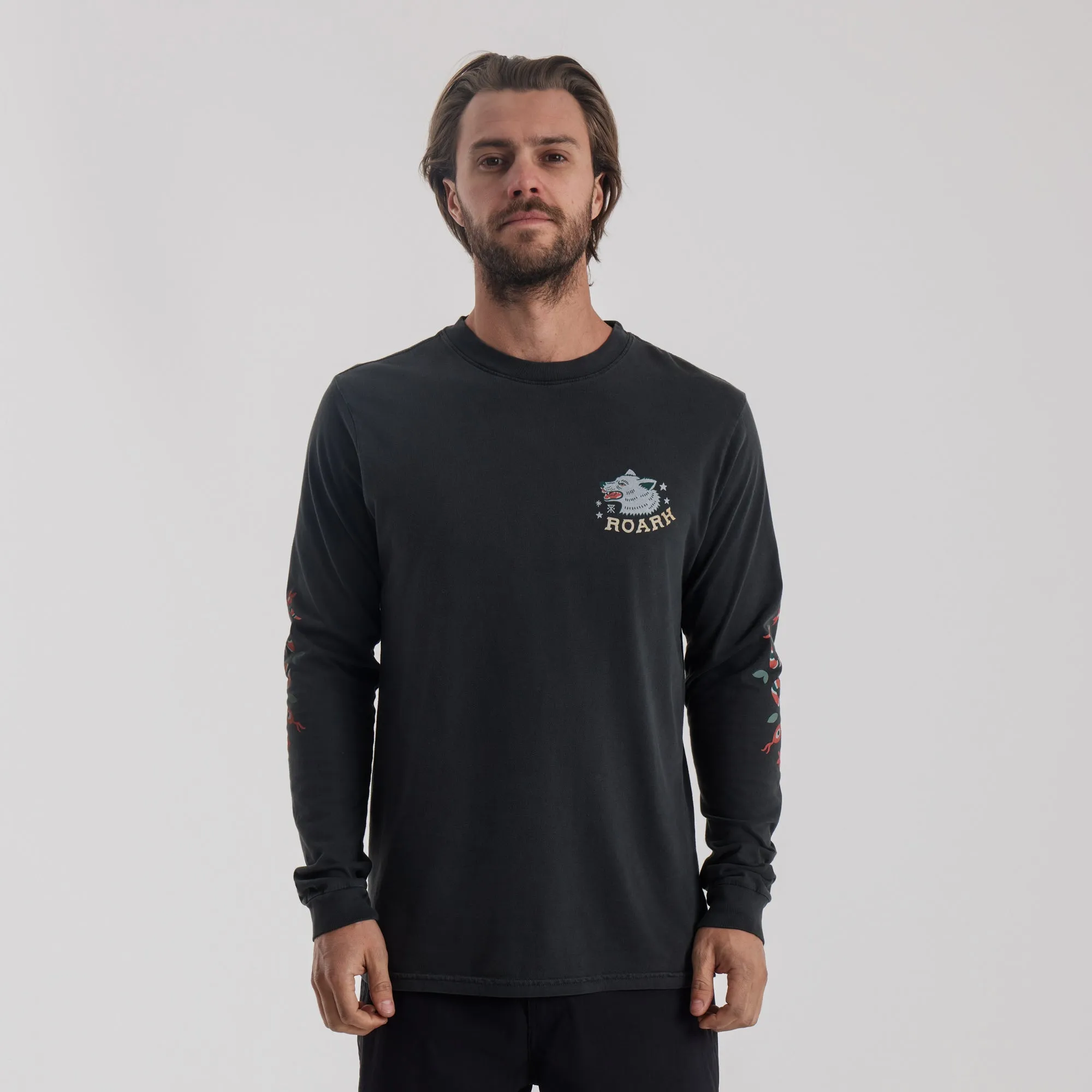 Wolfpack Long Sleeve Tee - Black sold by Roark product image thumbnail 2