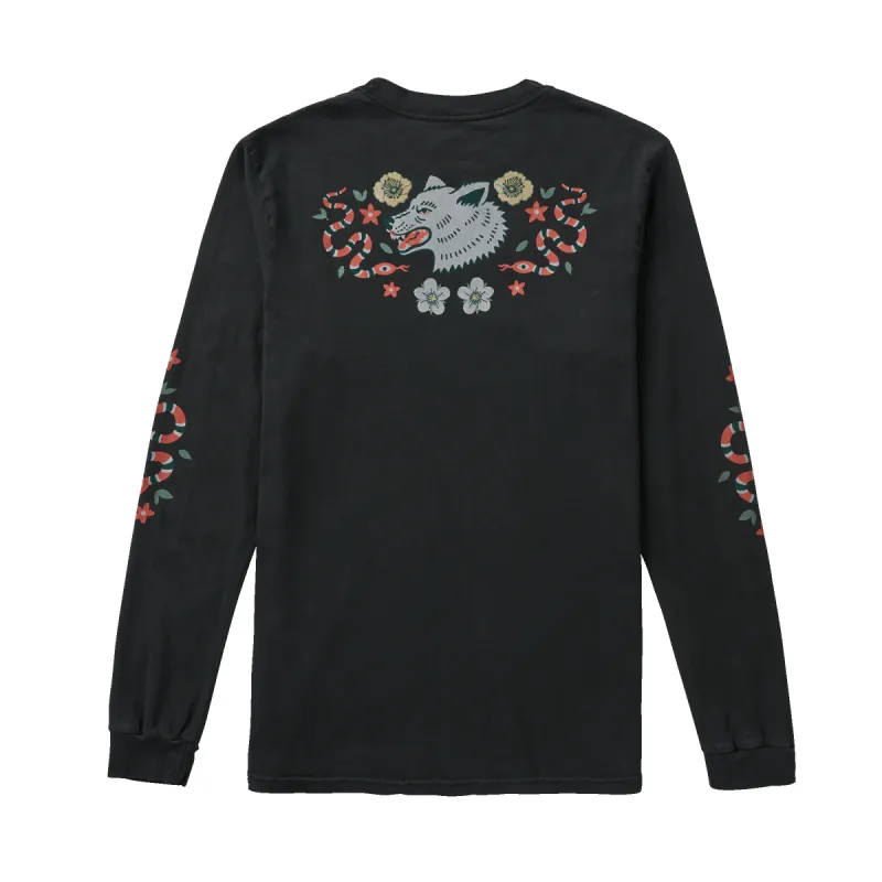 Wolfpack Long Sleeve Tee - Black sold by Roark