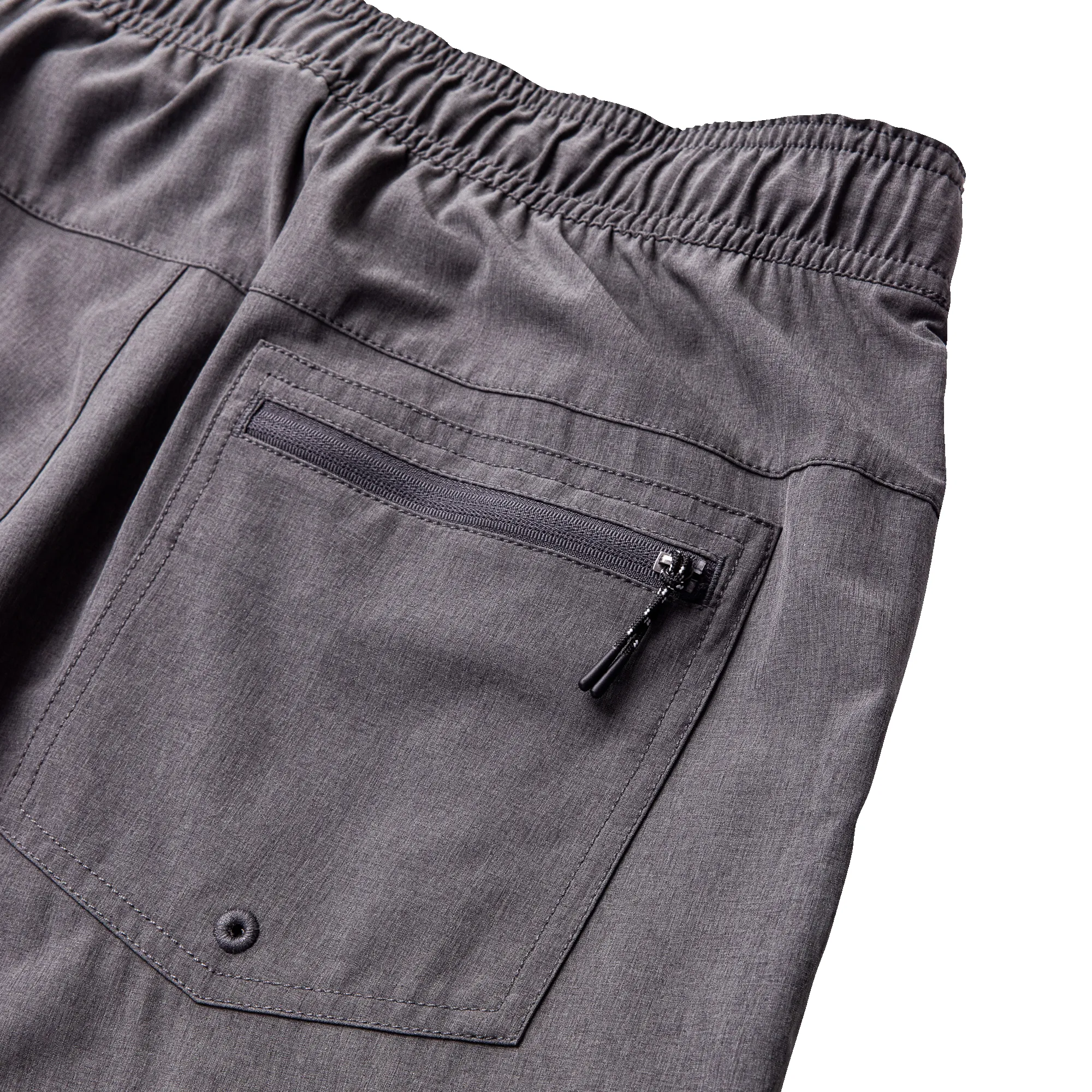 Serrano 7" Active Stretch Shorts - Charcoal Heather sold by Roark product image thumbnail 3