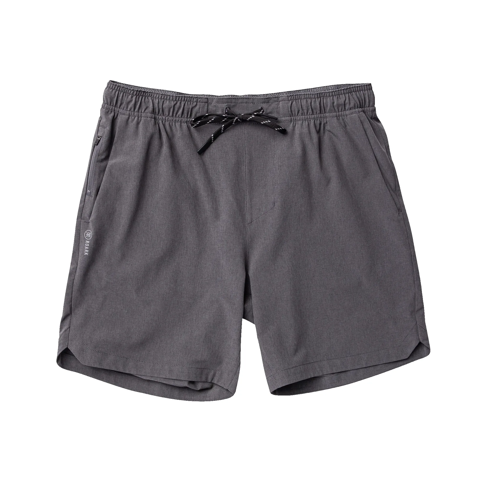 Serrano 7" Active Stretch Shorts - Charcoal Heather sold by Roark