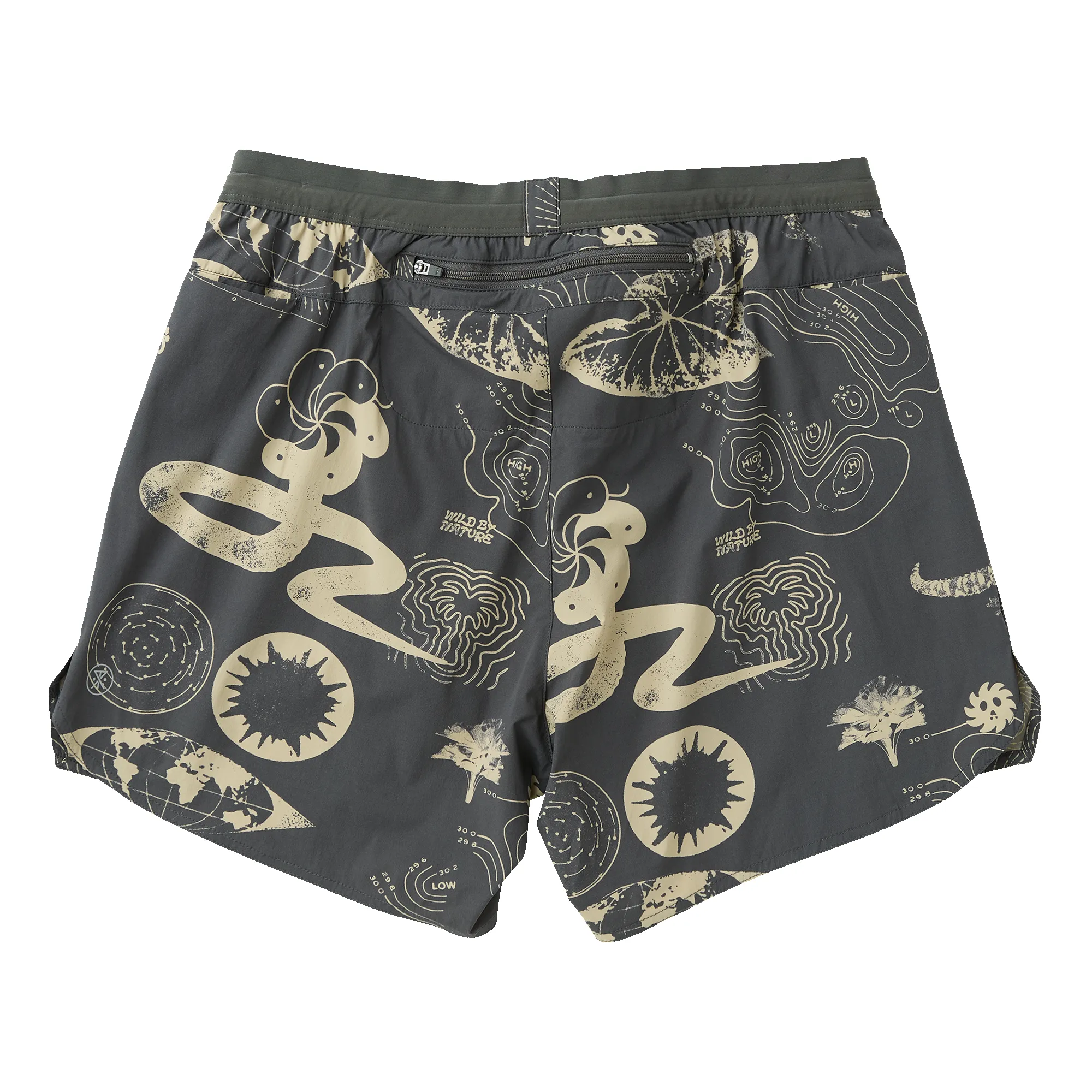 Alta 5" Shorts - Charcoal sold by Roark product image thumbnail 2