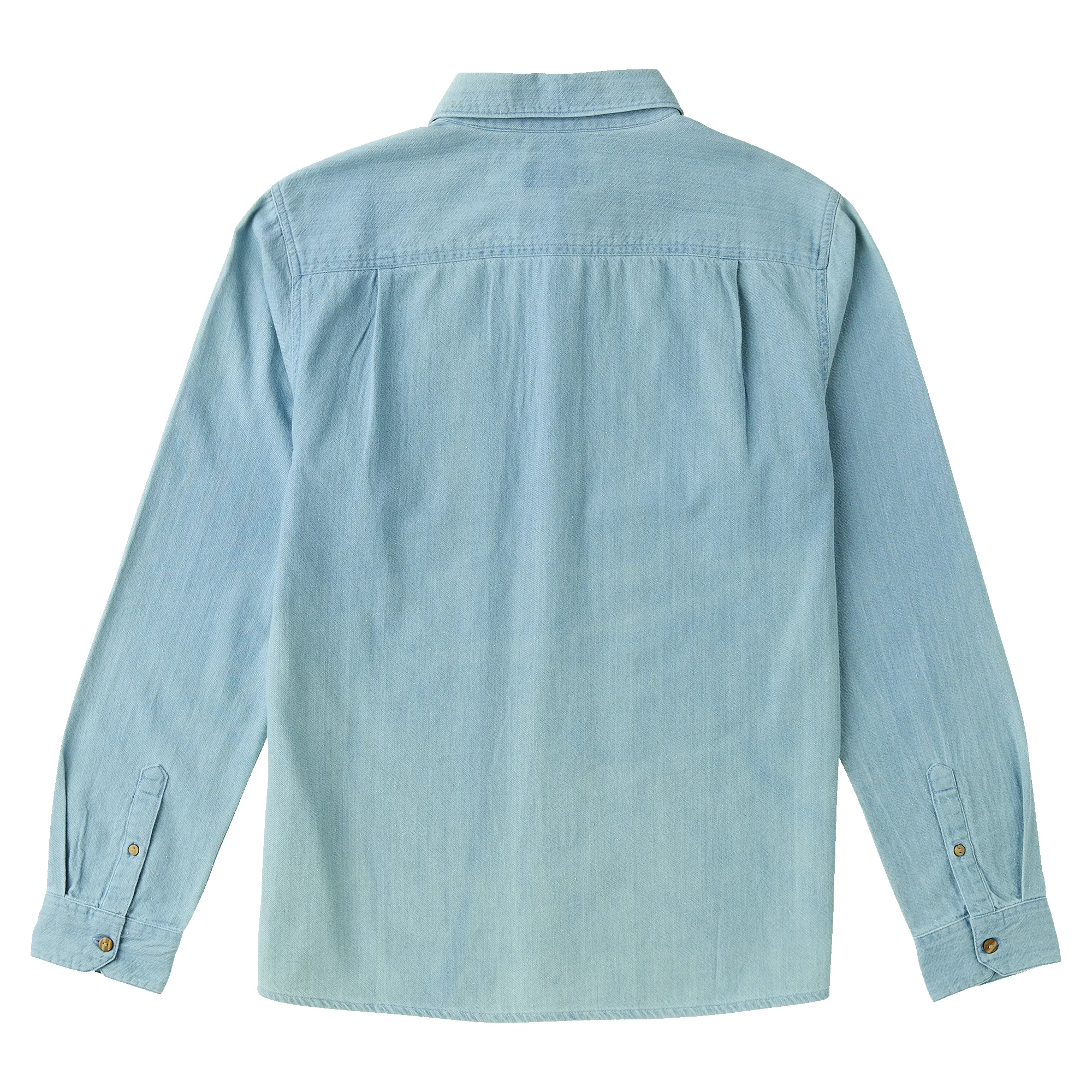Scholar Chambray Button Up Shirt - Bleached sold by Roark product image thumbnail 2