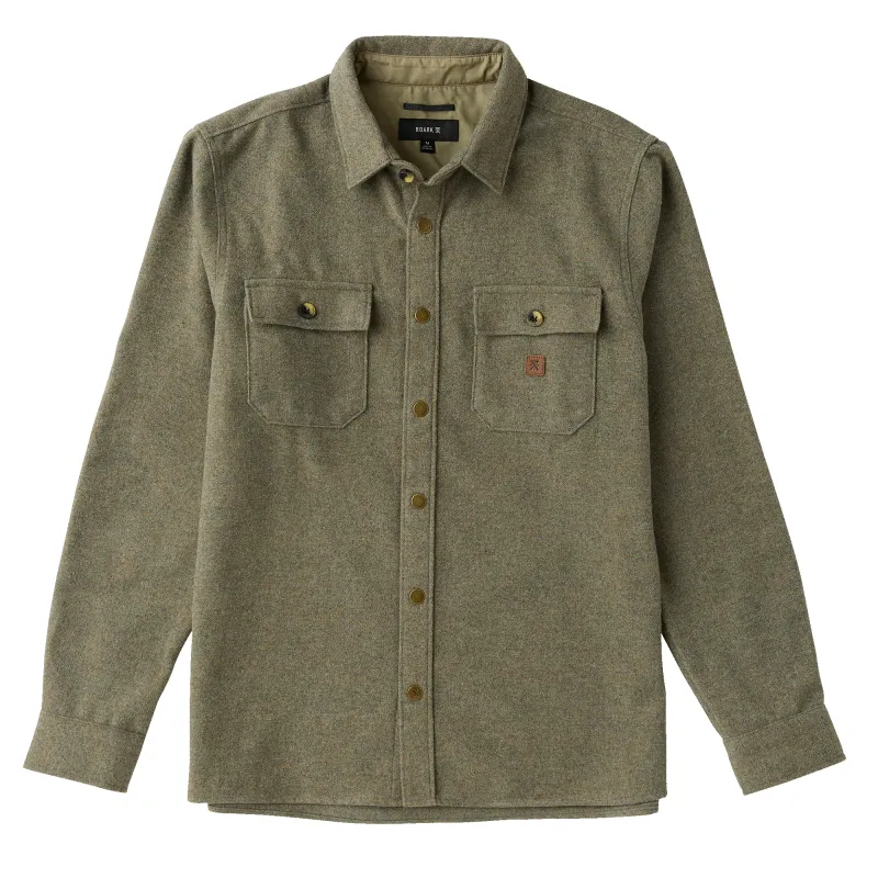 Nordsman Flannel - Dusty Green made by Roark