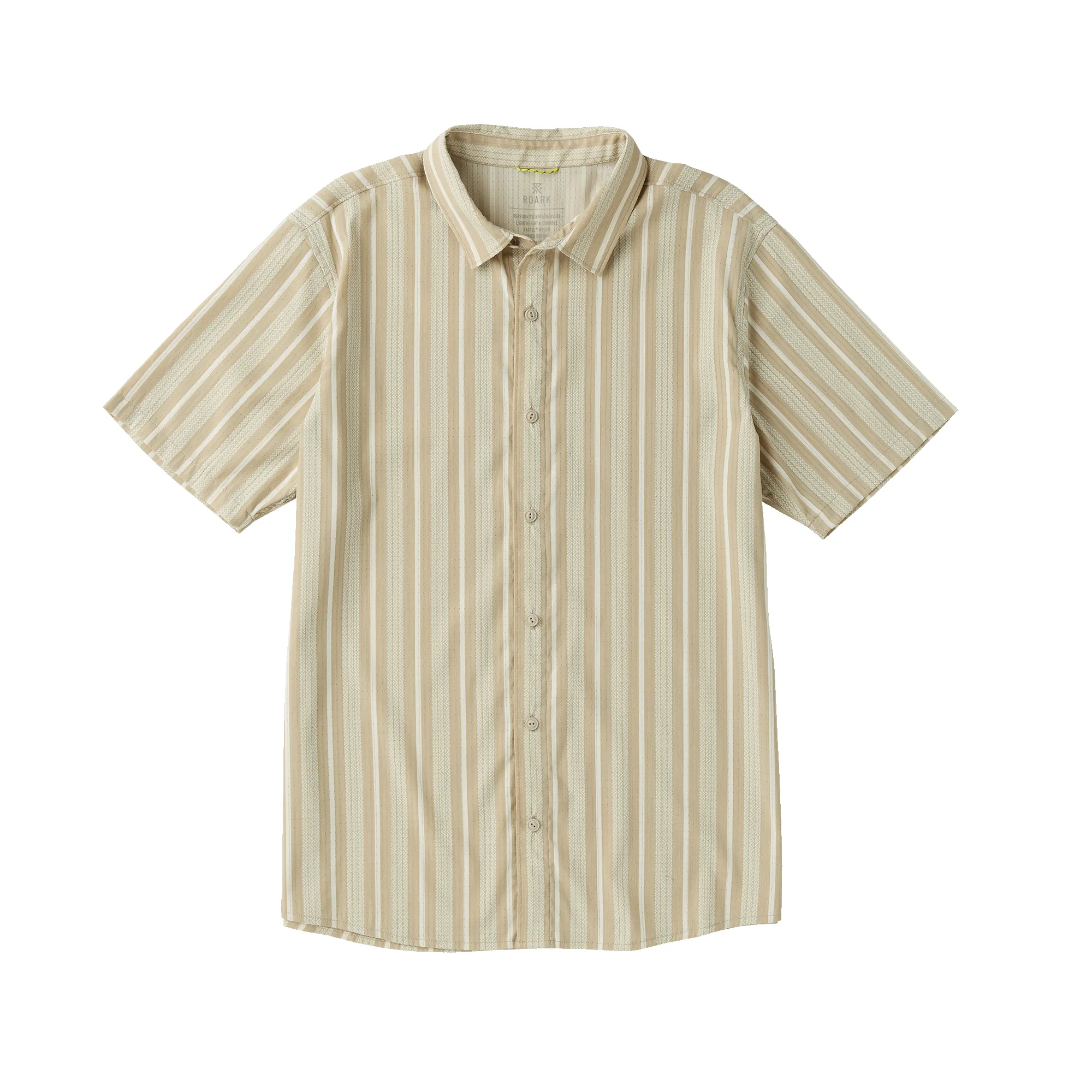 Bless Up Button Up Shirt - Beige sold by Roark