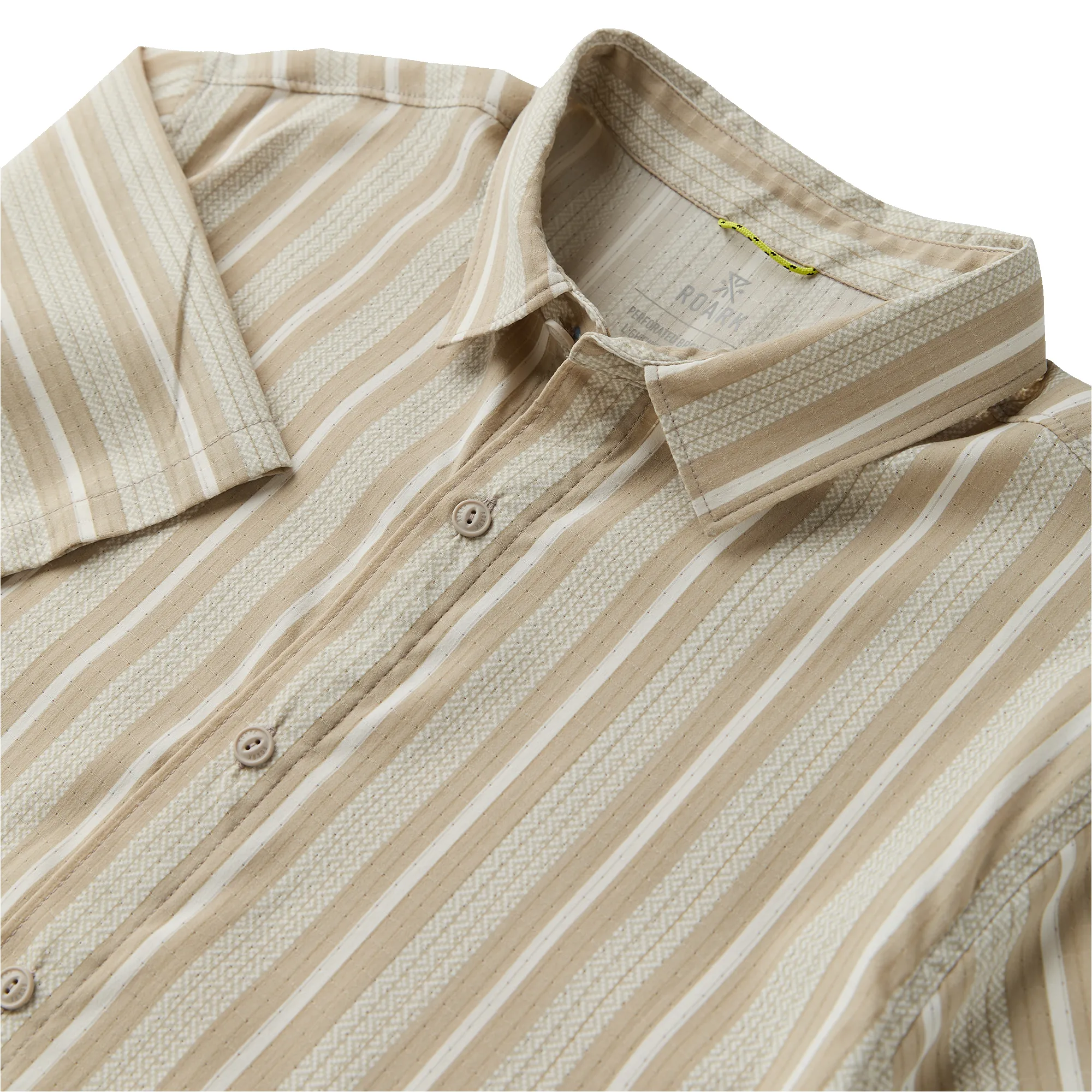 Bless Up Button Up Shirt - Beige sold by Roark product image thumbnail 3