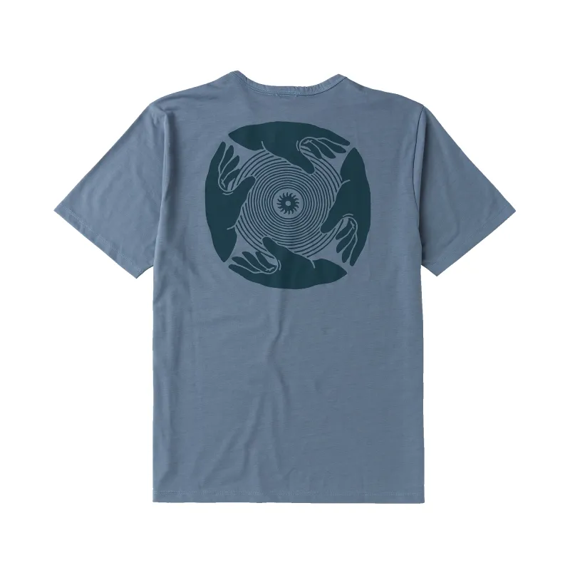 Mathis Active Short Sleeve Tee - Neptune sold by Roark