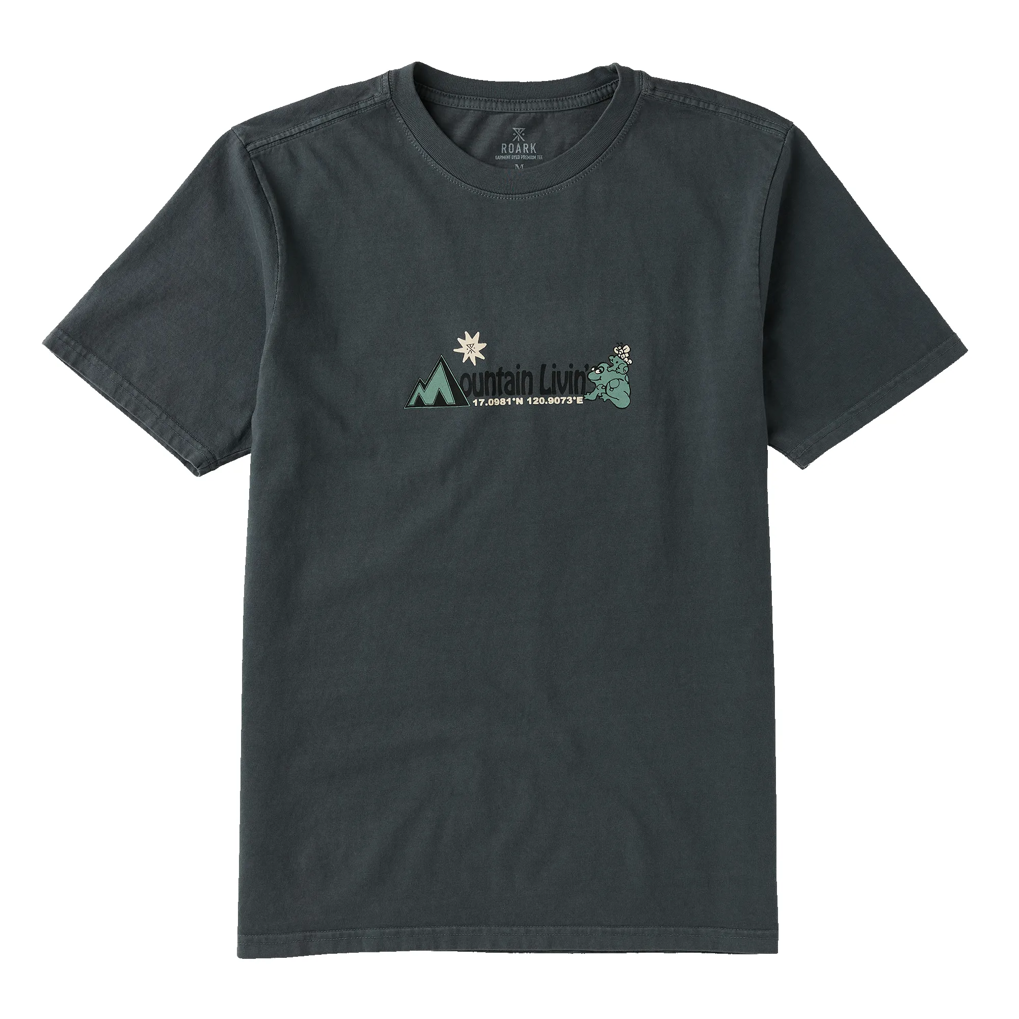 Mountain Livin Premium Tee - Charcoal sold by Roark product image thumbnail 5
