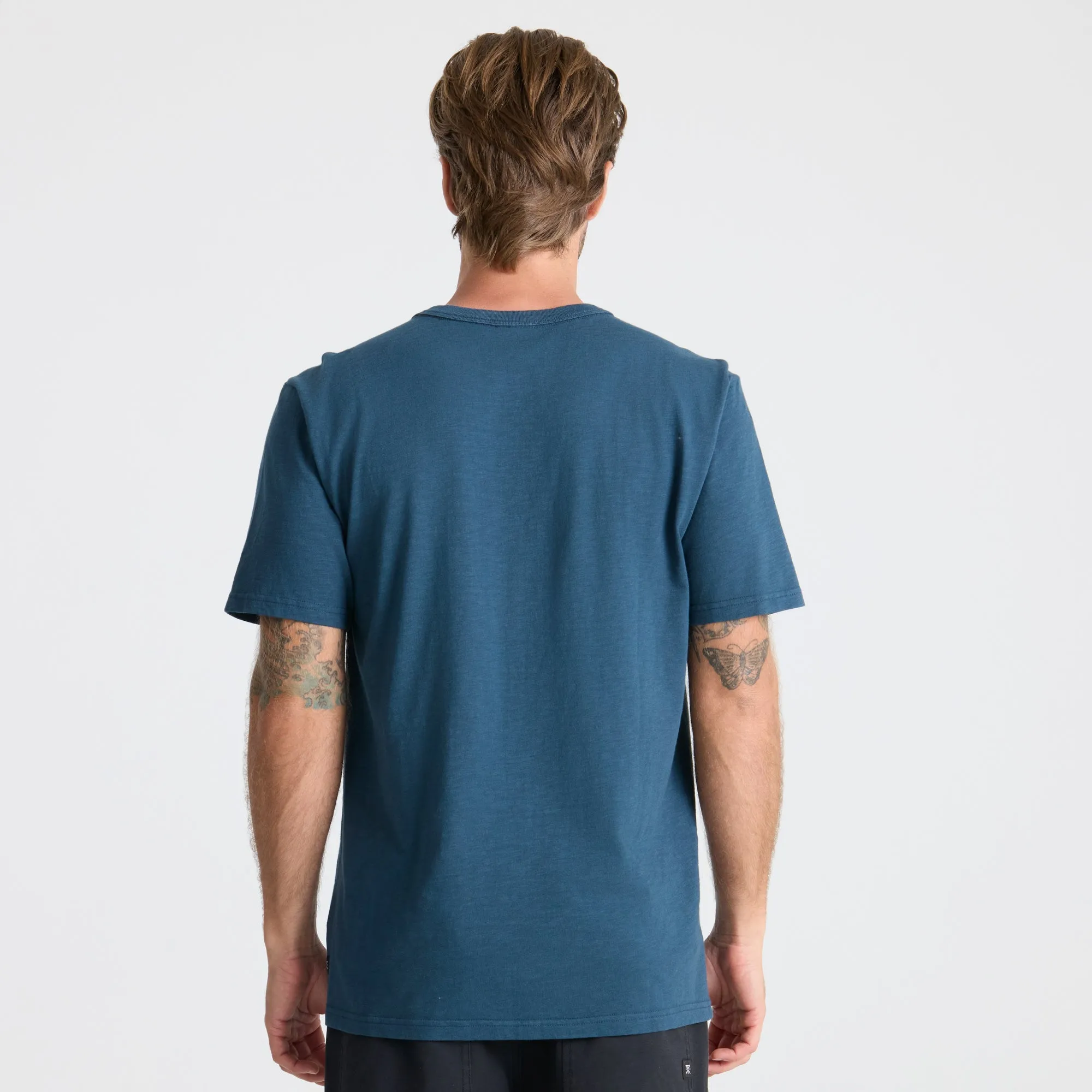 Well Worn Organic Short Sleeve Tee - Navy sold by Roark product image thumbnail 4