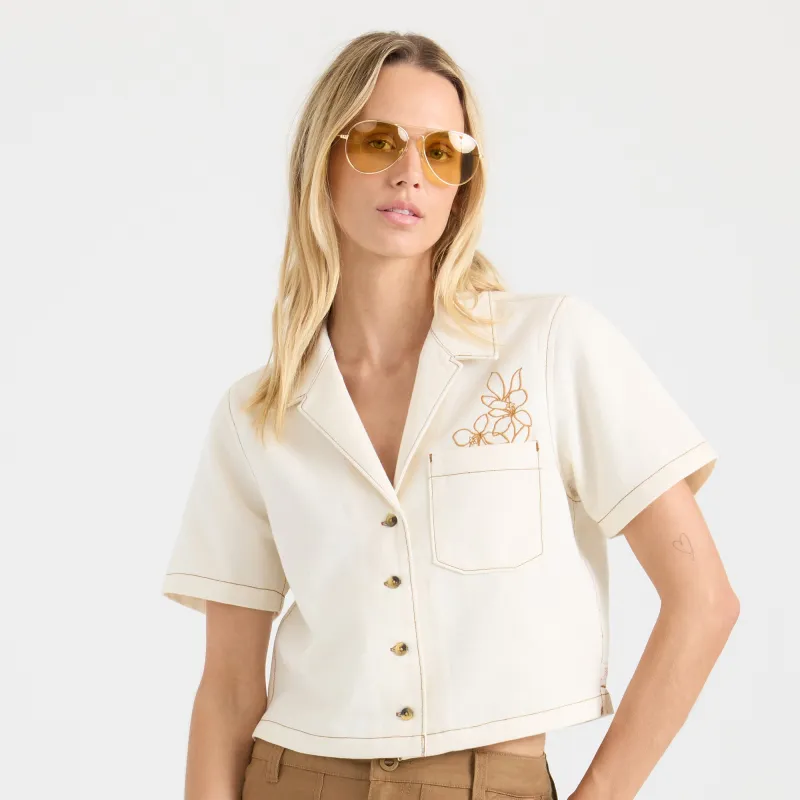 Camp Button Up Shirt - Bone sold by Roark