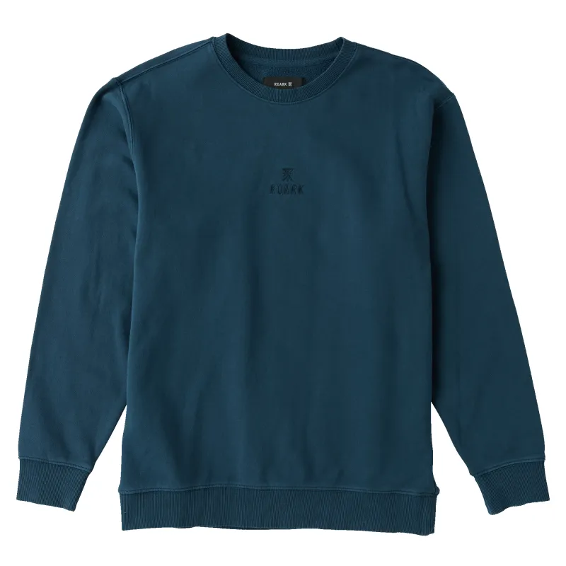 Safe Camp Embroidery Crew - Navy sold by Roark