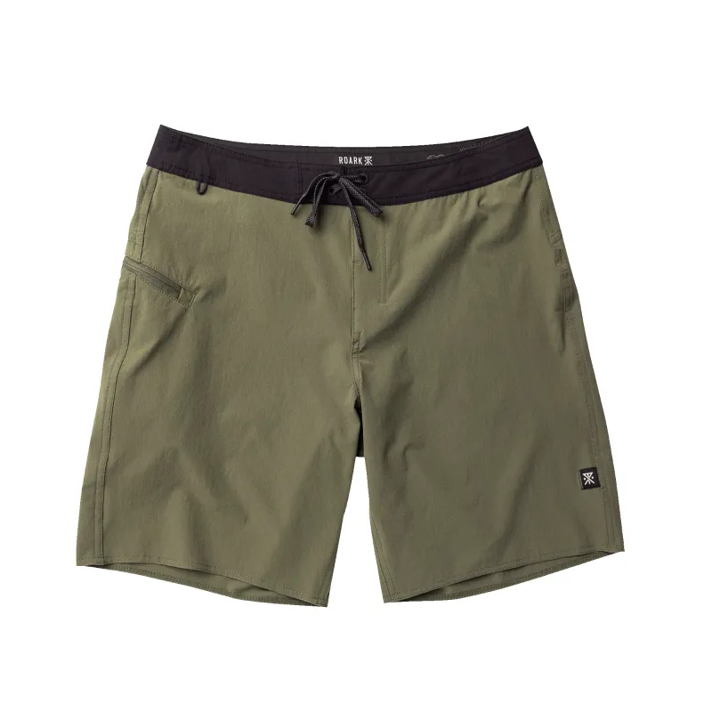Passage Pro Boardshorts - Military sold by Roark