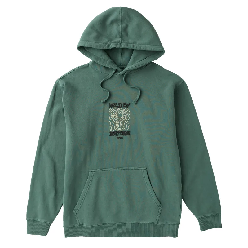 Wild By Nature Hoodie  - Slate Green made by Roark