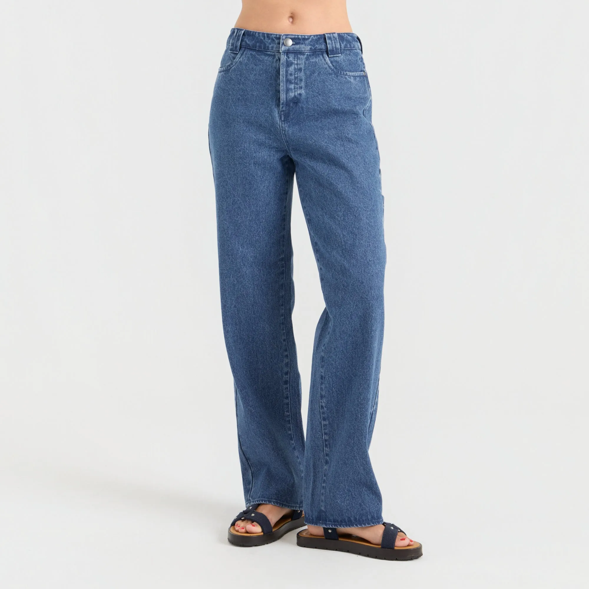 HWY 1 Denim Pant - Vintage Blue sold by Roark