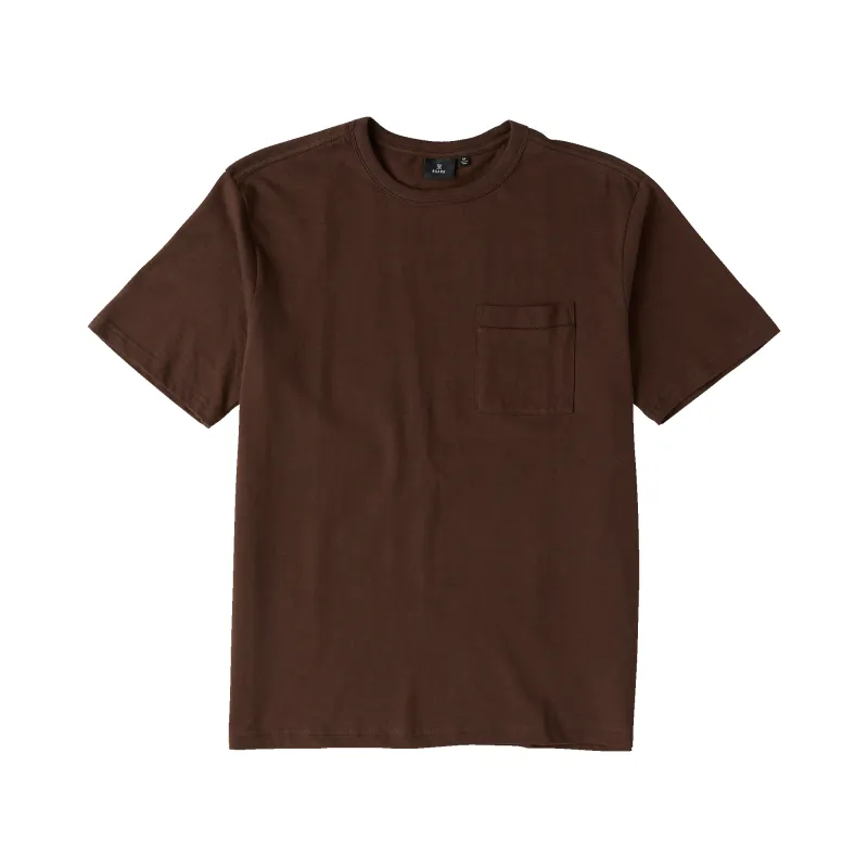 Well Worn Organic Short Sleeve Tee - Cocoa Bean sold by Roark