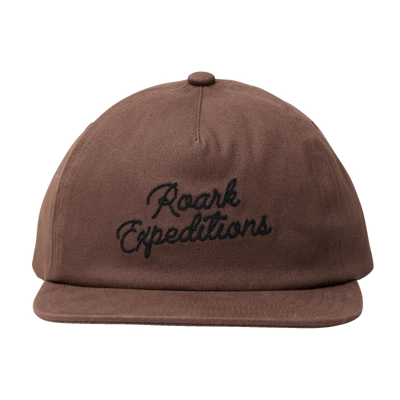 Venture Expeditions Snapback Hat - Cocoa Bean sold by Roark