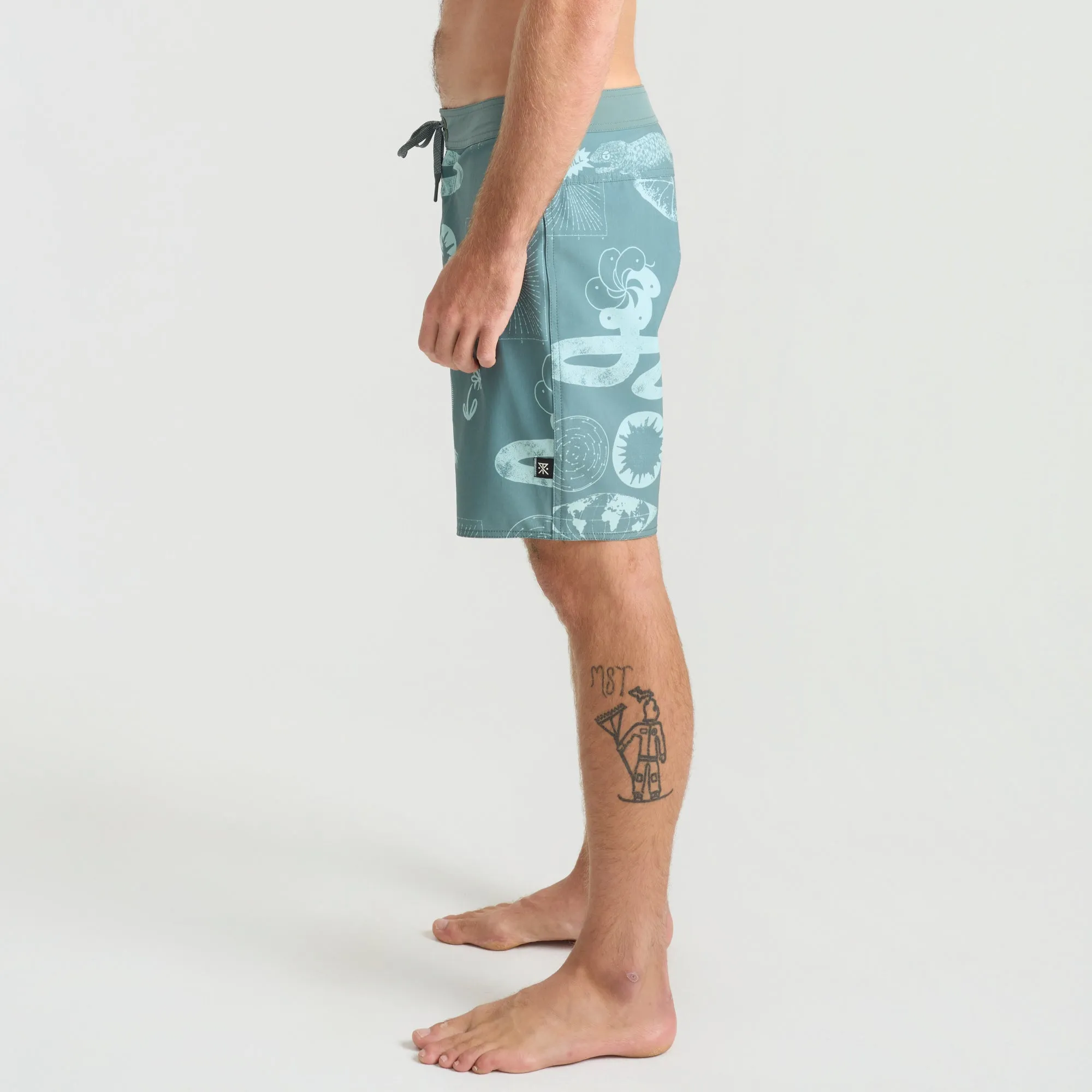 Passage Boardshorts - Slate Green sold by Roark product image thumbnail 5