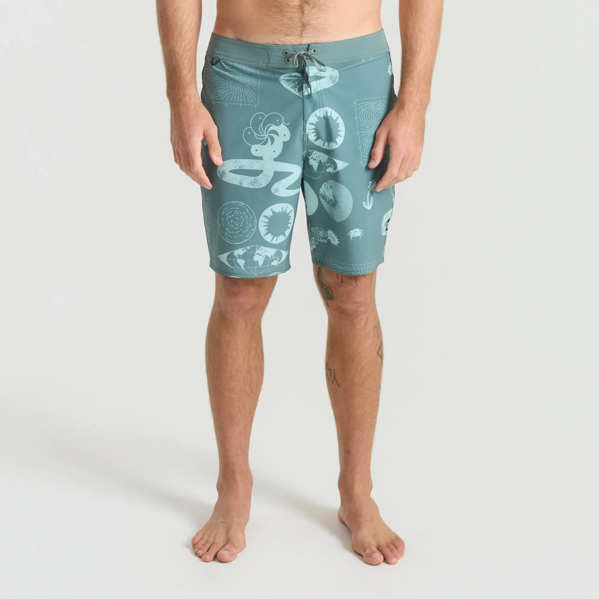 Passage Boardshorts - Slate Green sold by Roark product image thumbnail 2