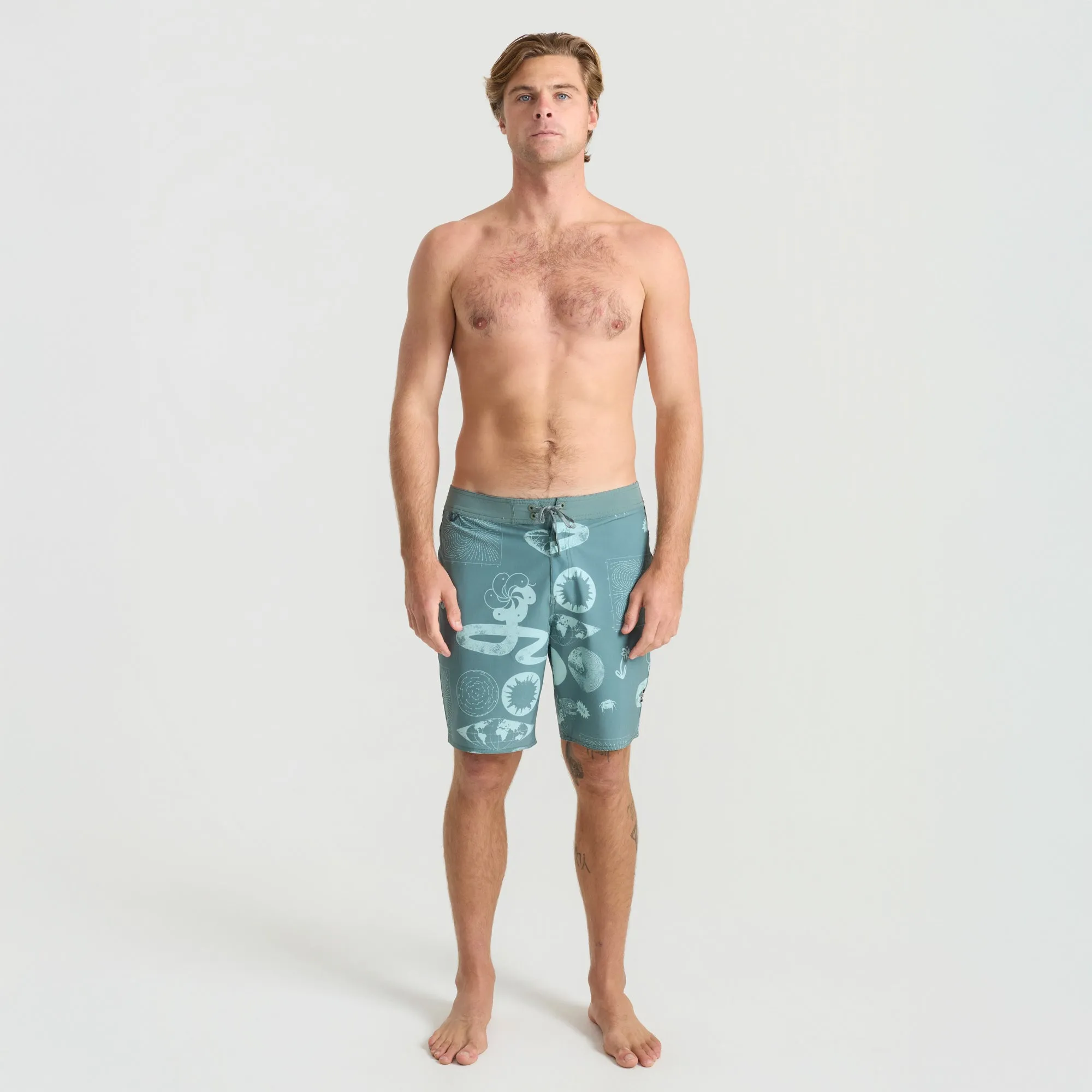 Passage Boardshorts - Slate Green sold by Roark product image thumbnail 3