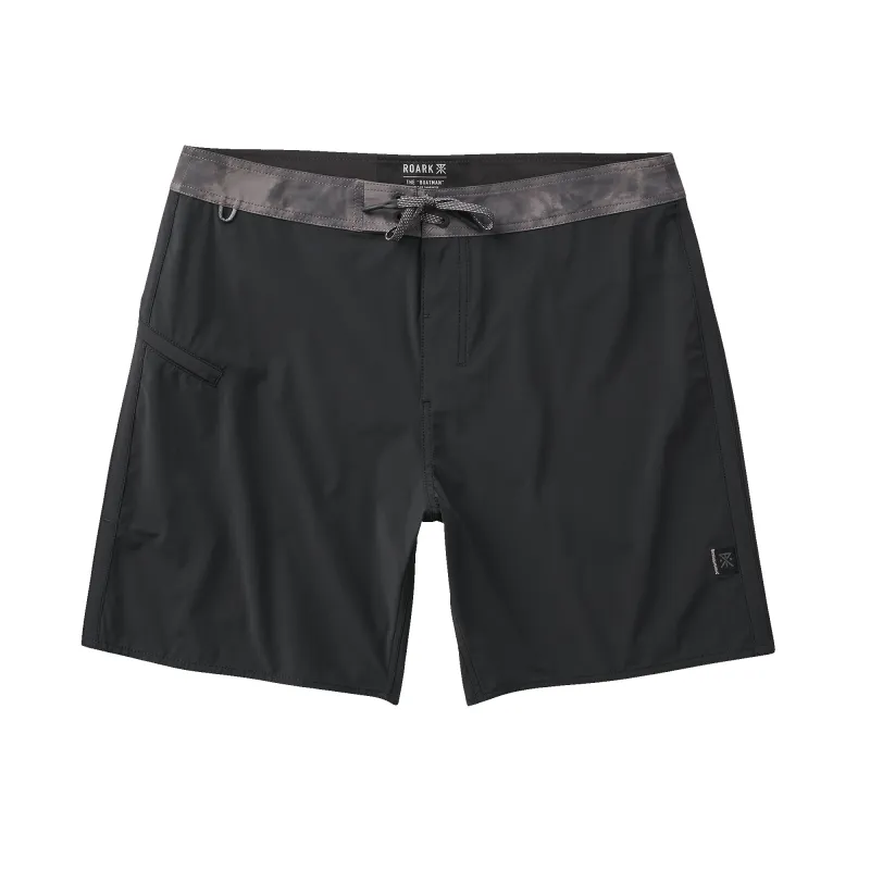 Retail - Boatman 3.0 Boardshorts - Black made by Roark