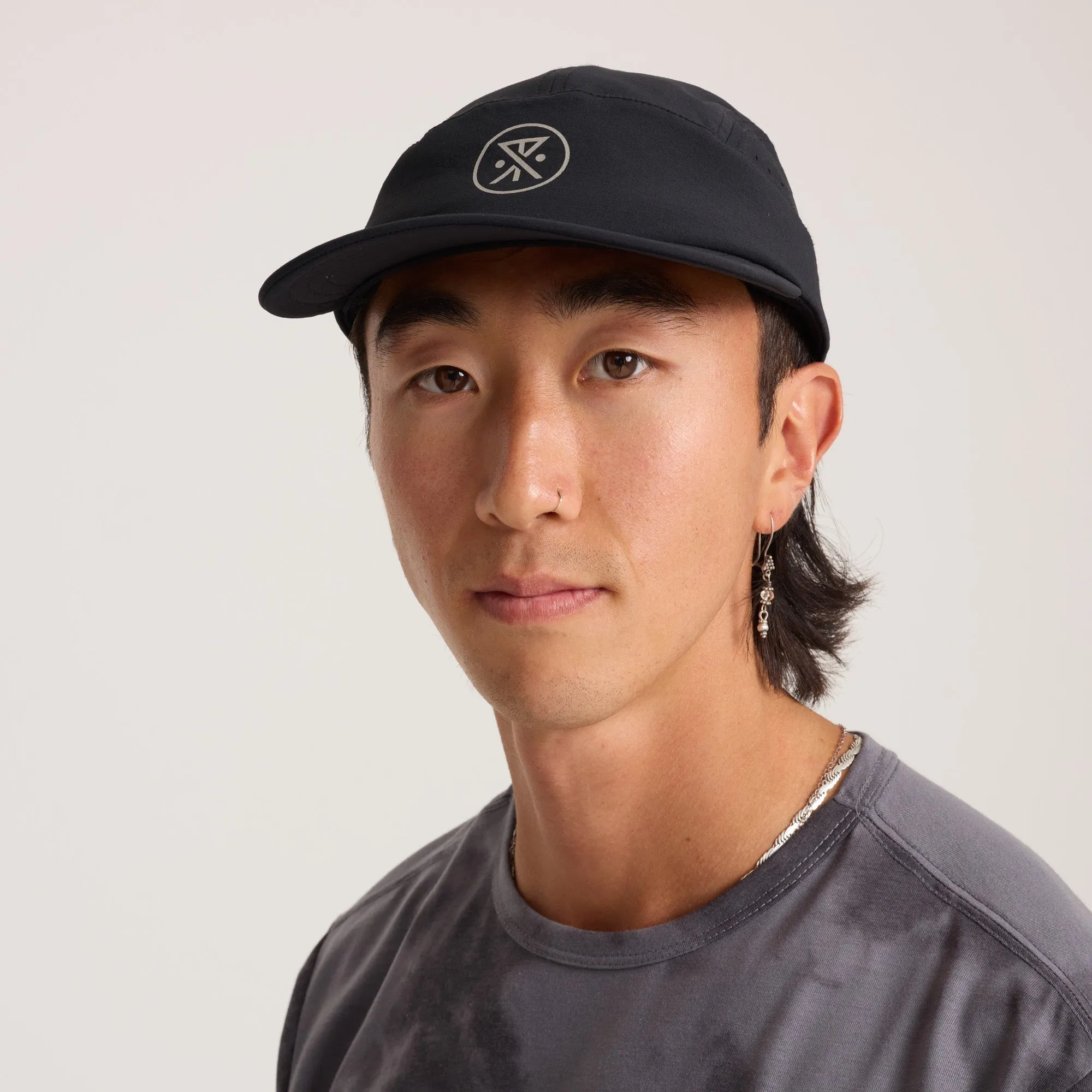 Alta Elite Run Hat Strapback Hat - Black sold by Roark product image thumbnail 3