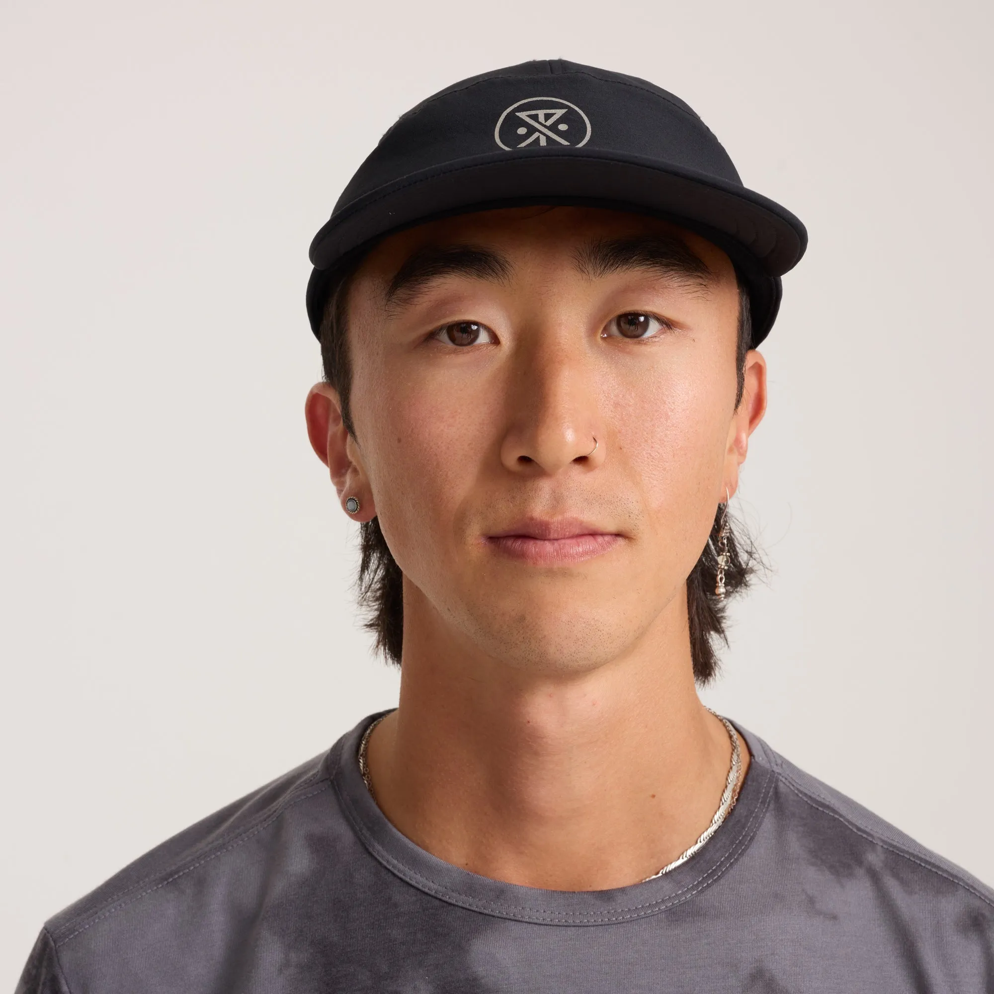 Alta Elite Run Hat Strapback Hat - Black sold by Roark product image thumbnail 2