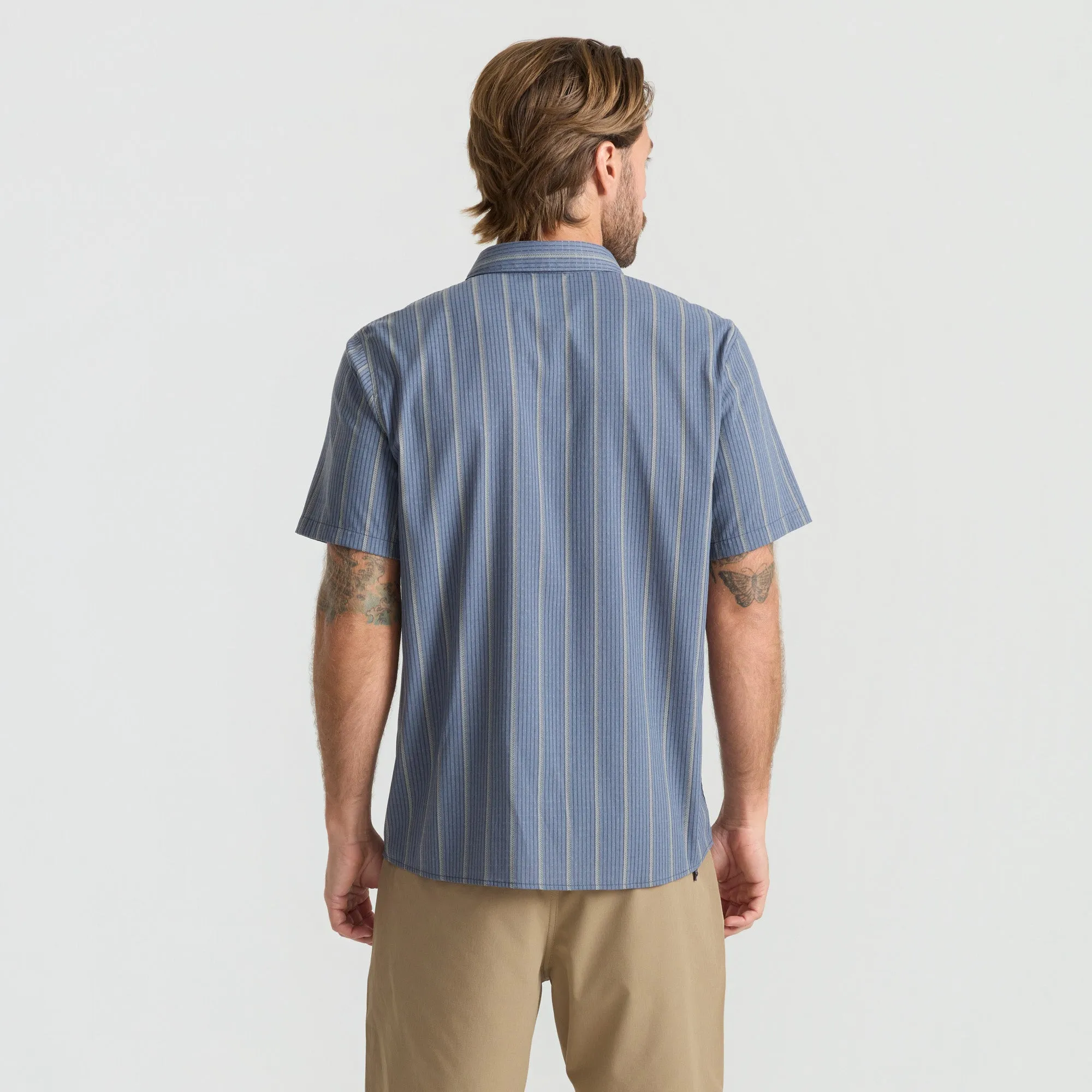 Bless Up Breathable Stretch Shirt - Neptune sold by Roark product image thumbnail 5