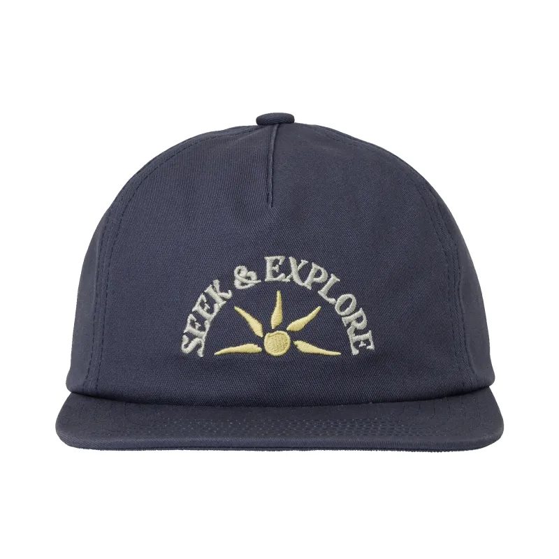 Venture Snapback Hat - Navy made by Roark