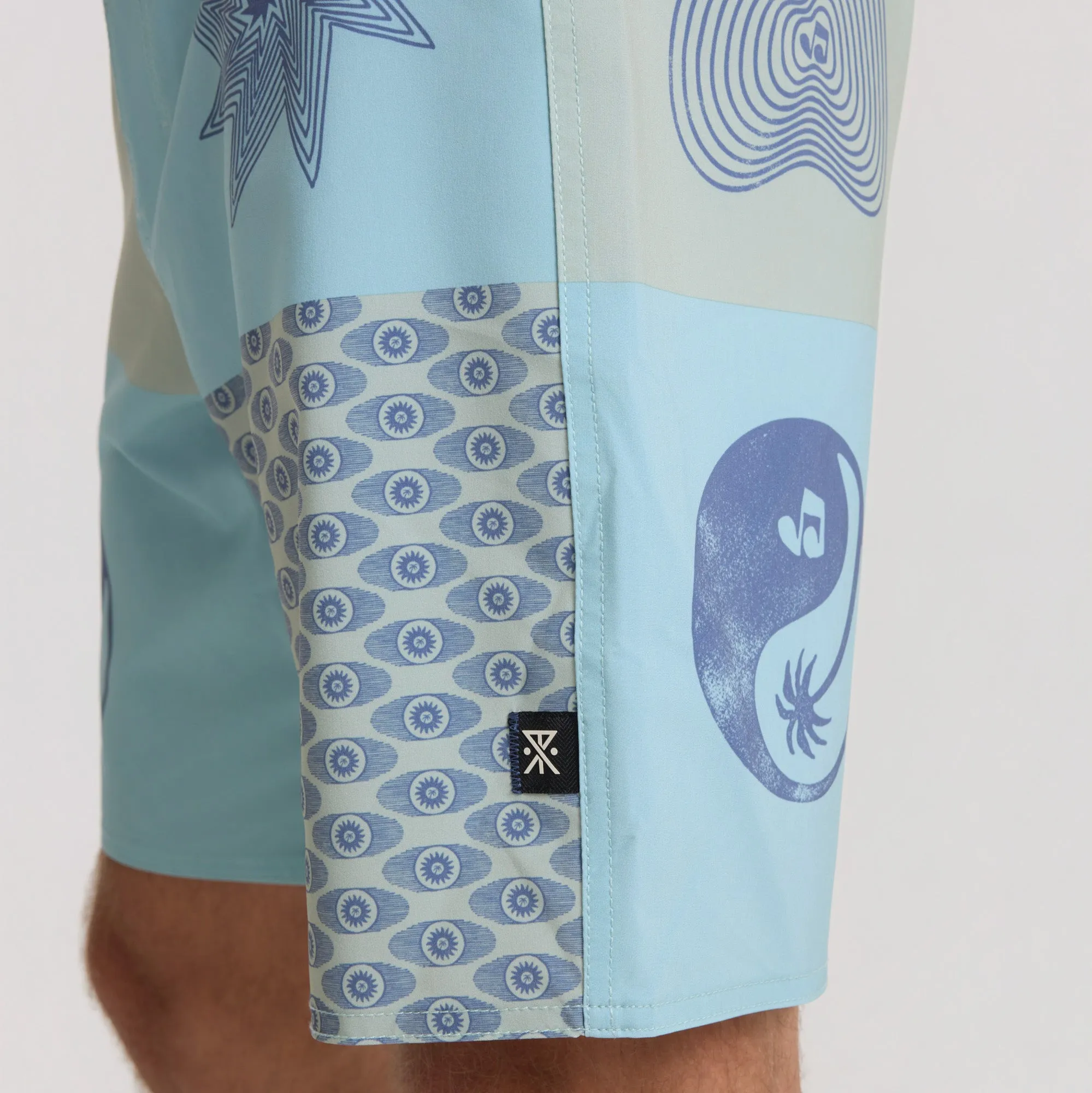 Passage Boardshorts - Hazy Blue sold by Roark product image thumbnail 4