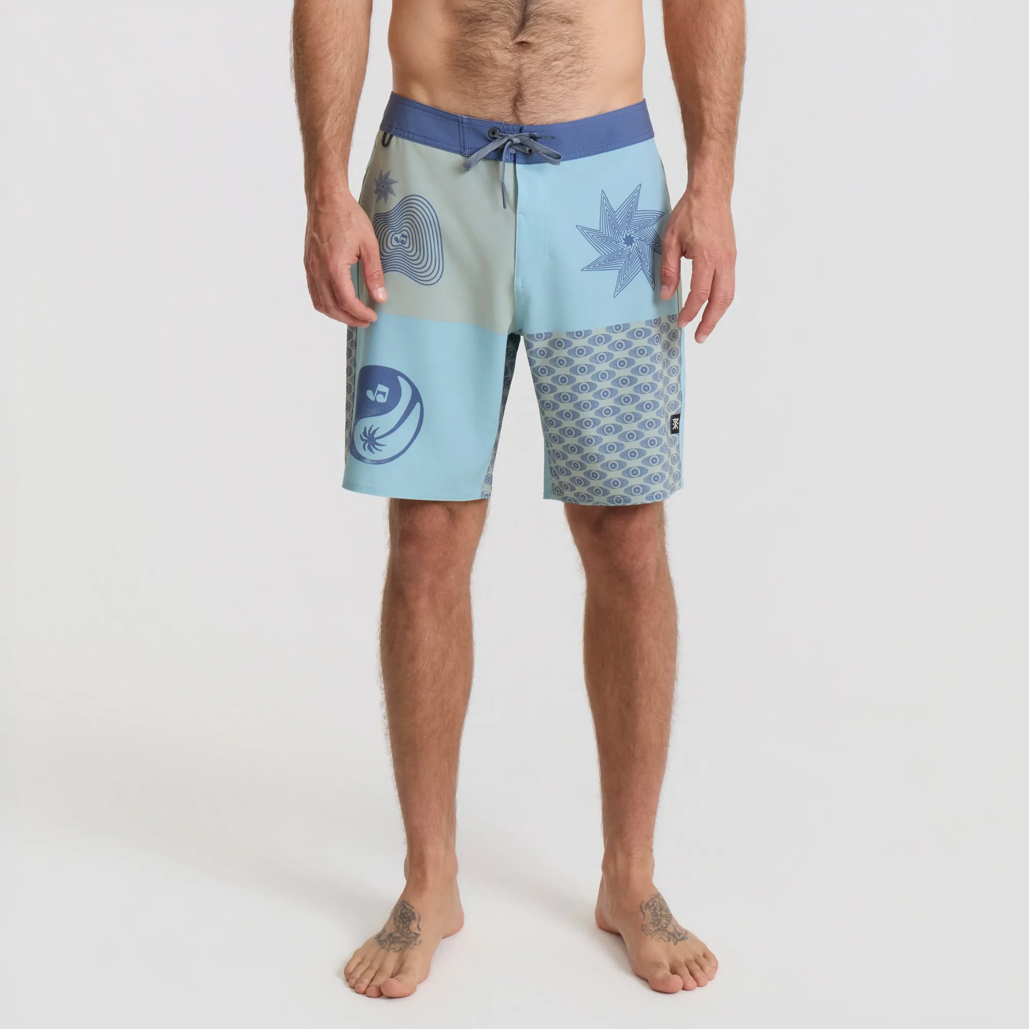 Passage Boardshorts - Hazy Blue sold by Roark product image thumbnail 2