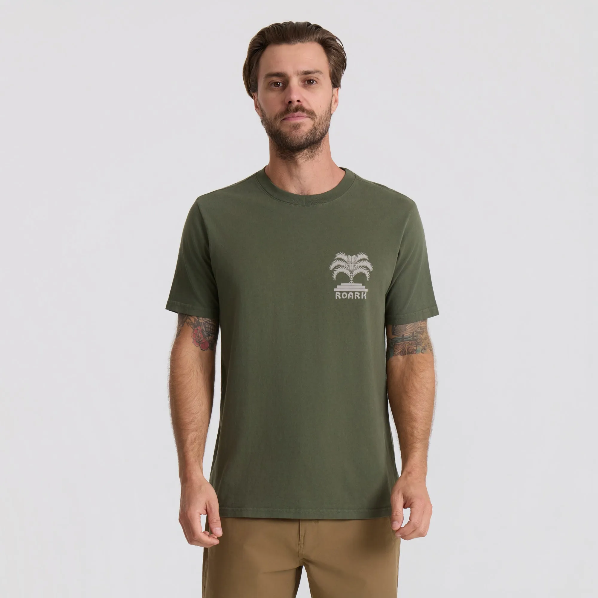 Moto Palm Premium Tee - Military sold by Roark product image thumbnail 2