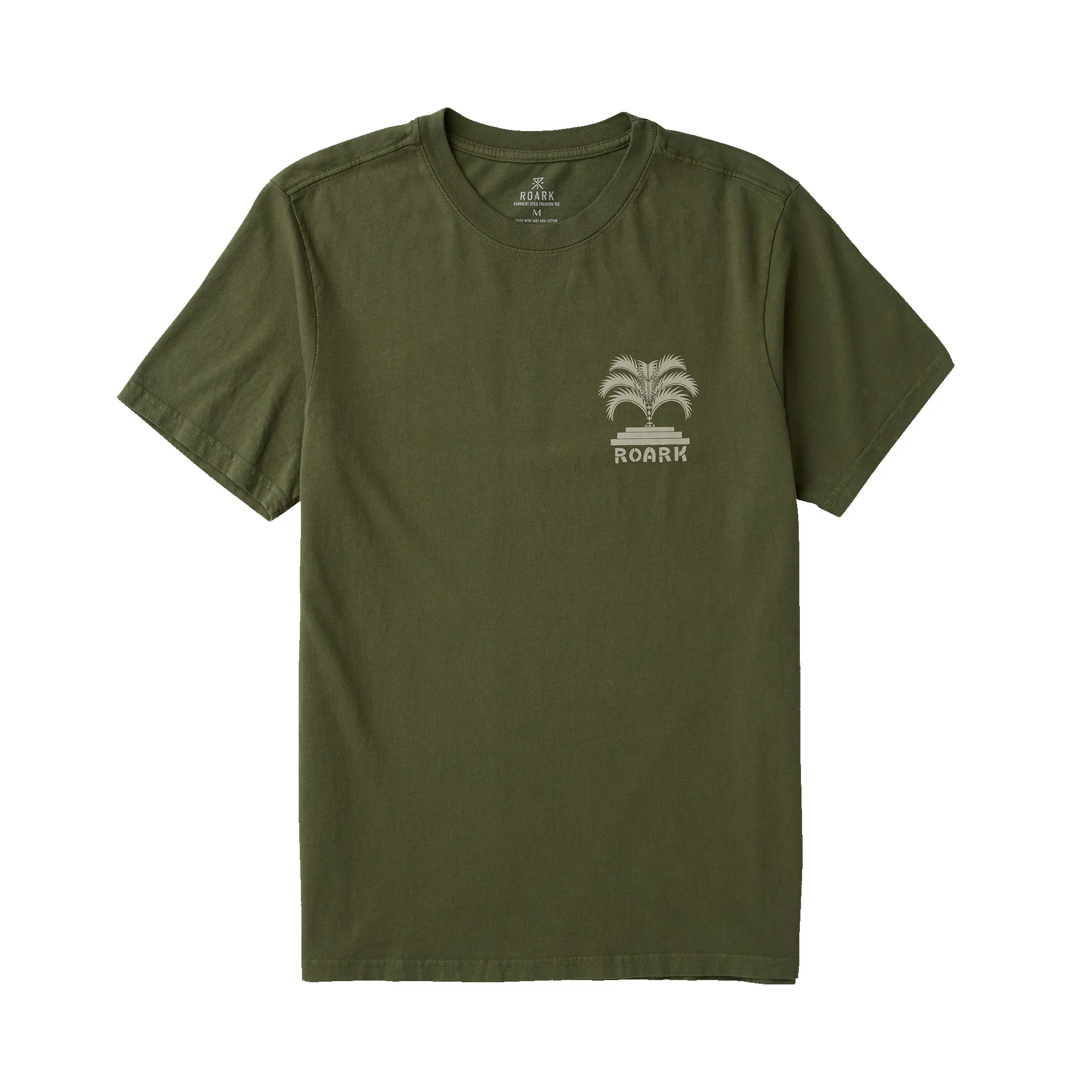 Moto Palm Premium Tee - Military sold by Roark product image thumbnail 5