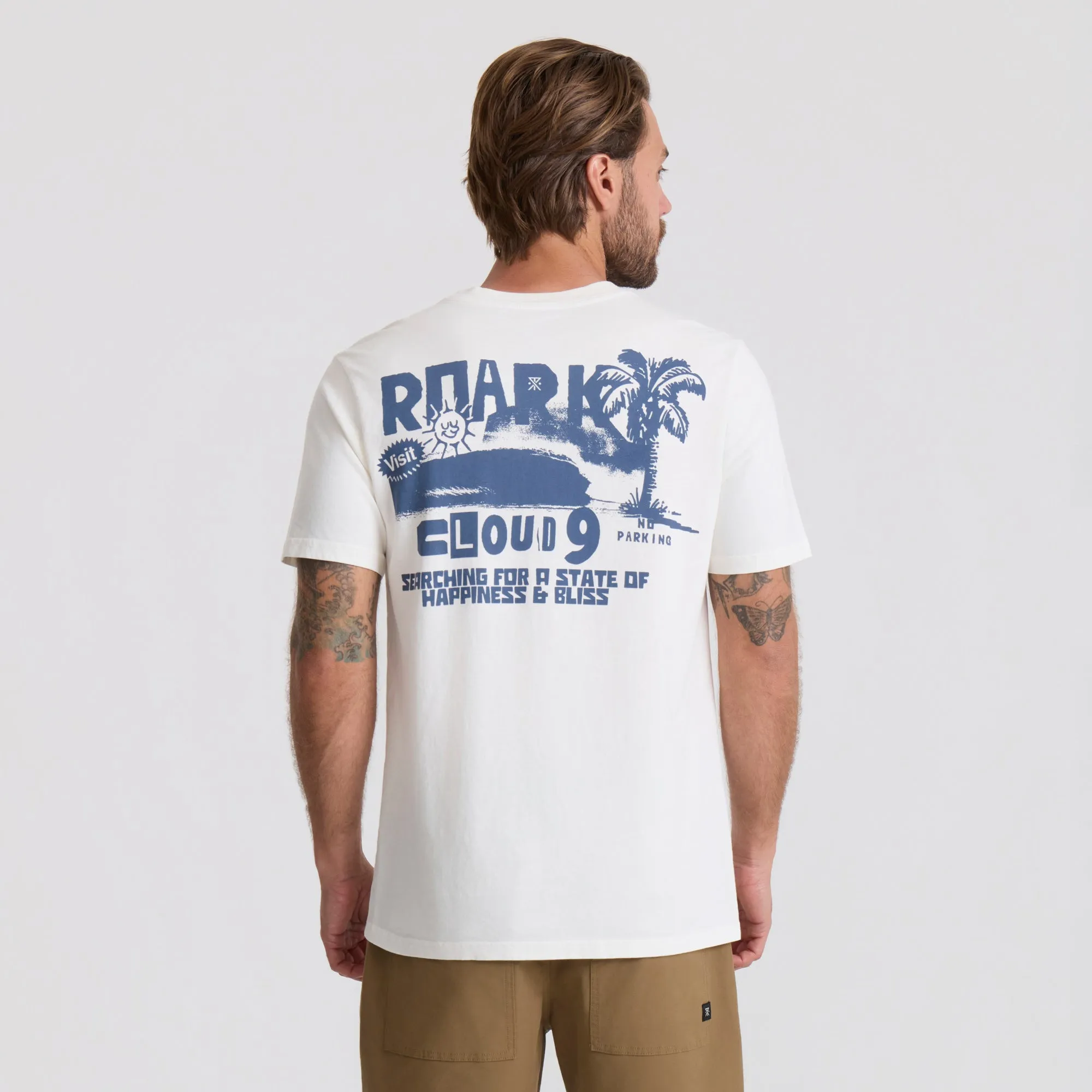 Cloud 9 Premium Tee - Off White sold by Roark product image thumbnail 3