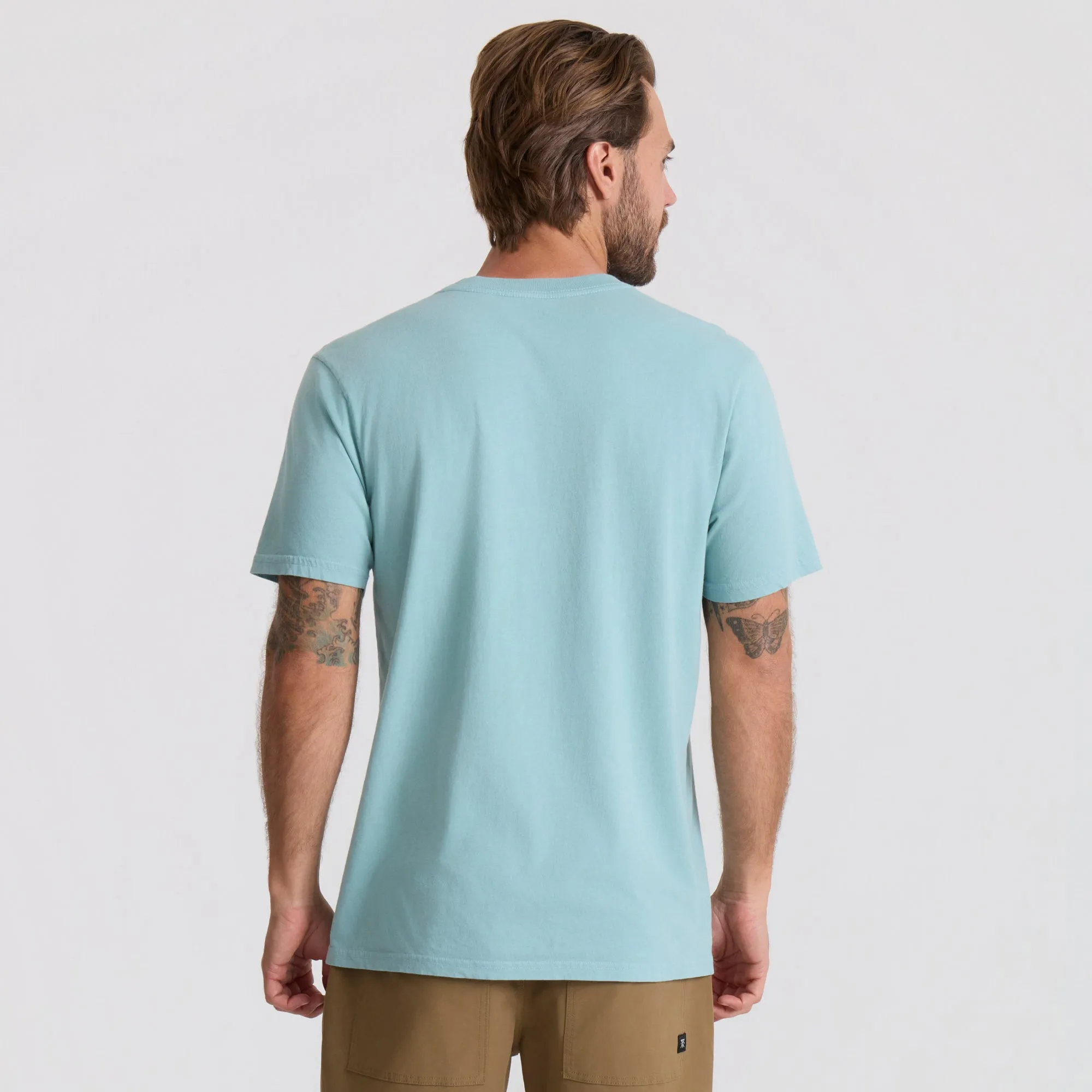 Beats Of Discovery Premium Tee - Hazy Blue sold by Roark product image thumbnail 3