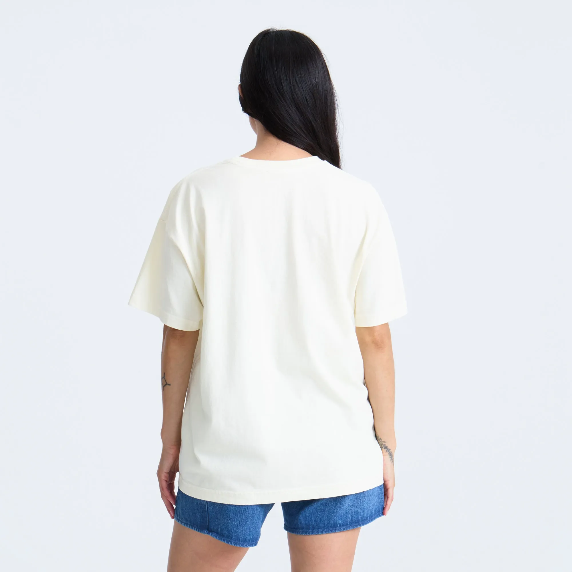 Seaweed Queen Oversized Premium Tee - Bone sold by Roark product image thumbnail 3