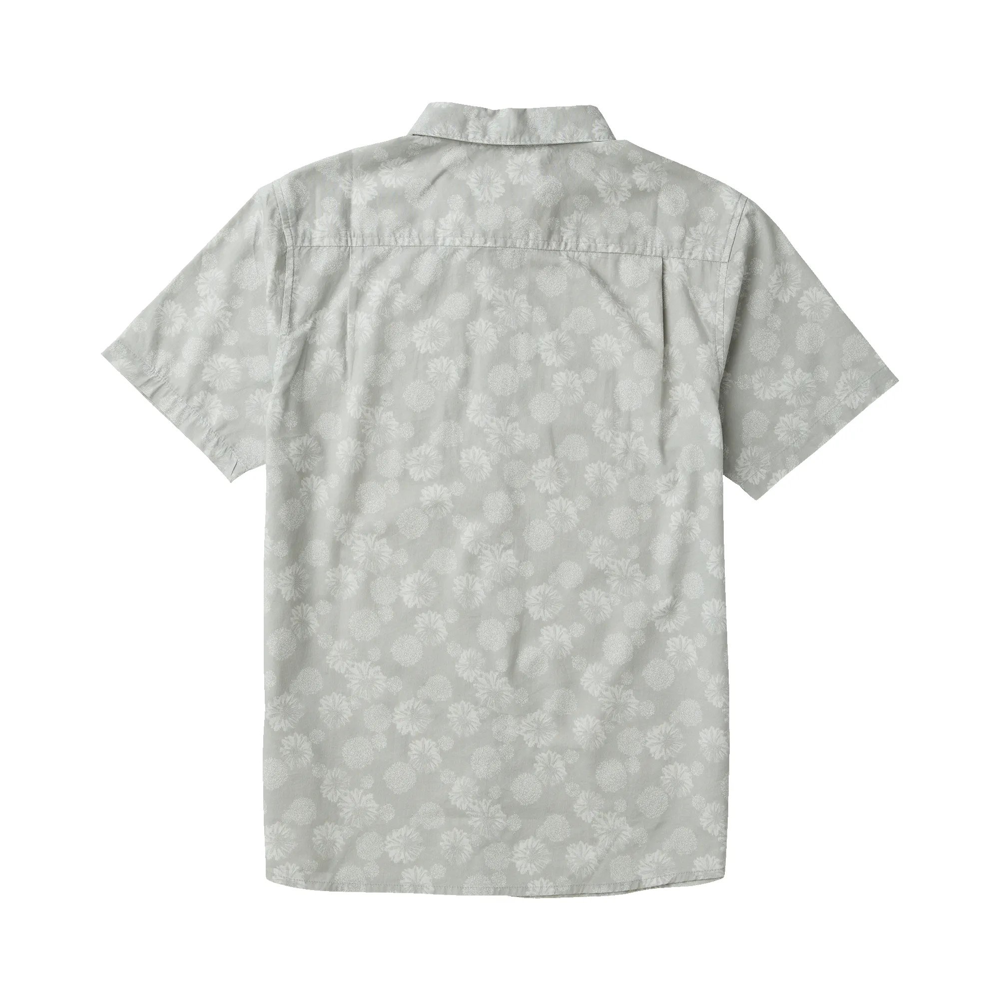 Journey Short Sleeve Button Up Shirt - Grey sold by Roark product image thumbnail 5