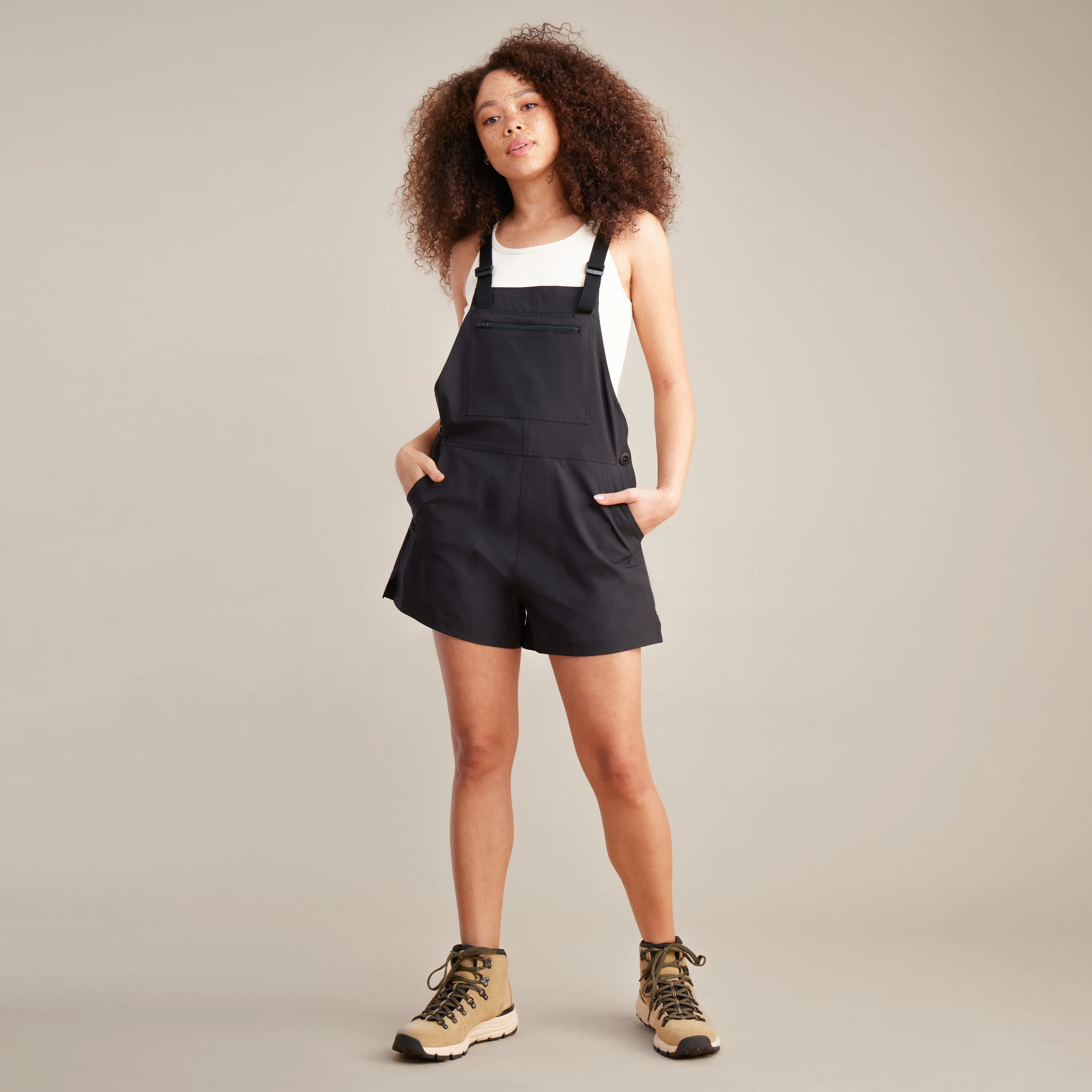 Canyon Romper - Black sold by Roark