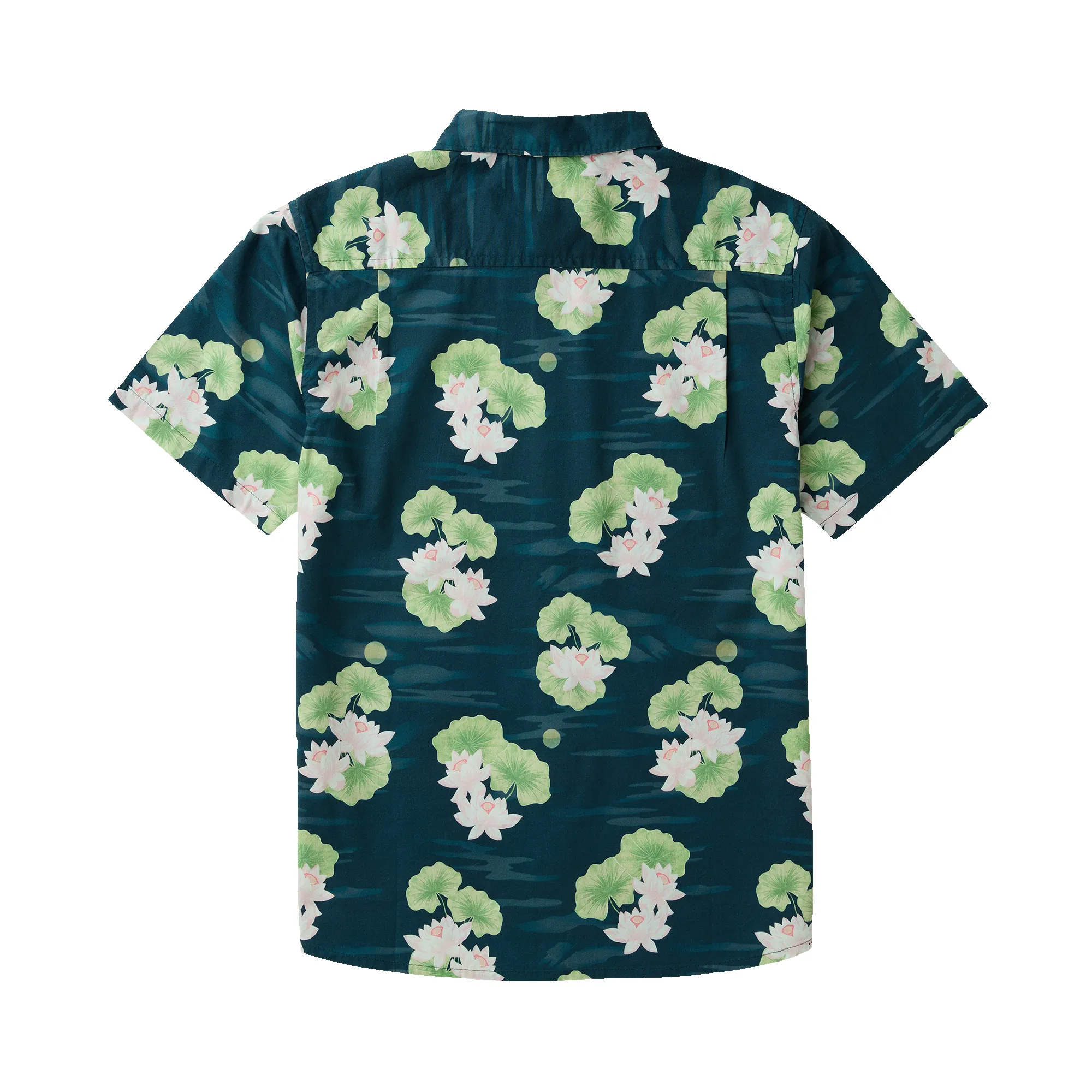 Journey Short Sleeve Button Up Shirt - Navy Floral sold by Roark product image thumbnail 5