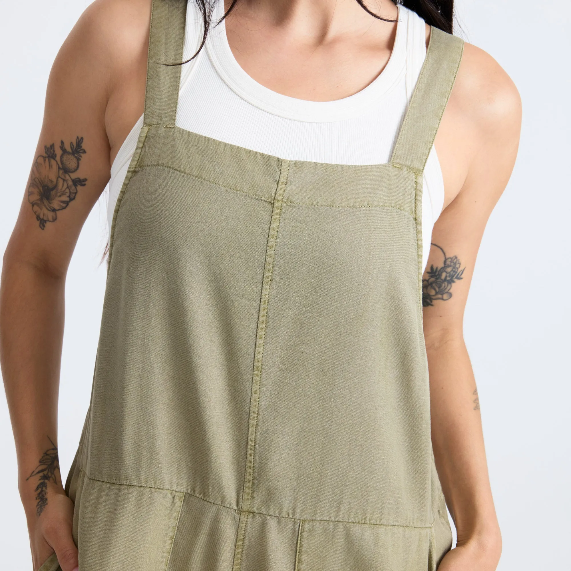 Costa Jumpsuit - Dusty Olive sold by Roark product image thumbnail 5
