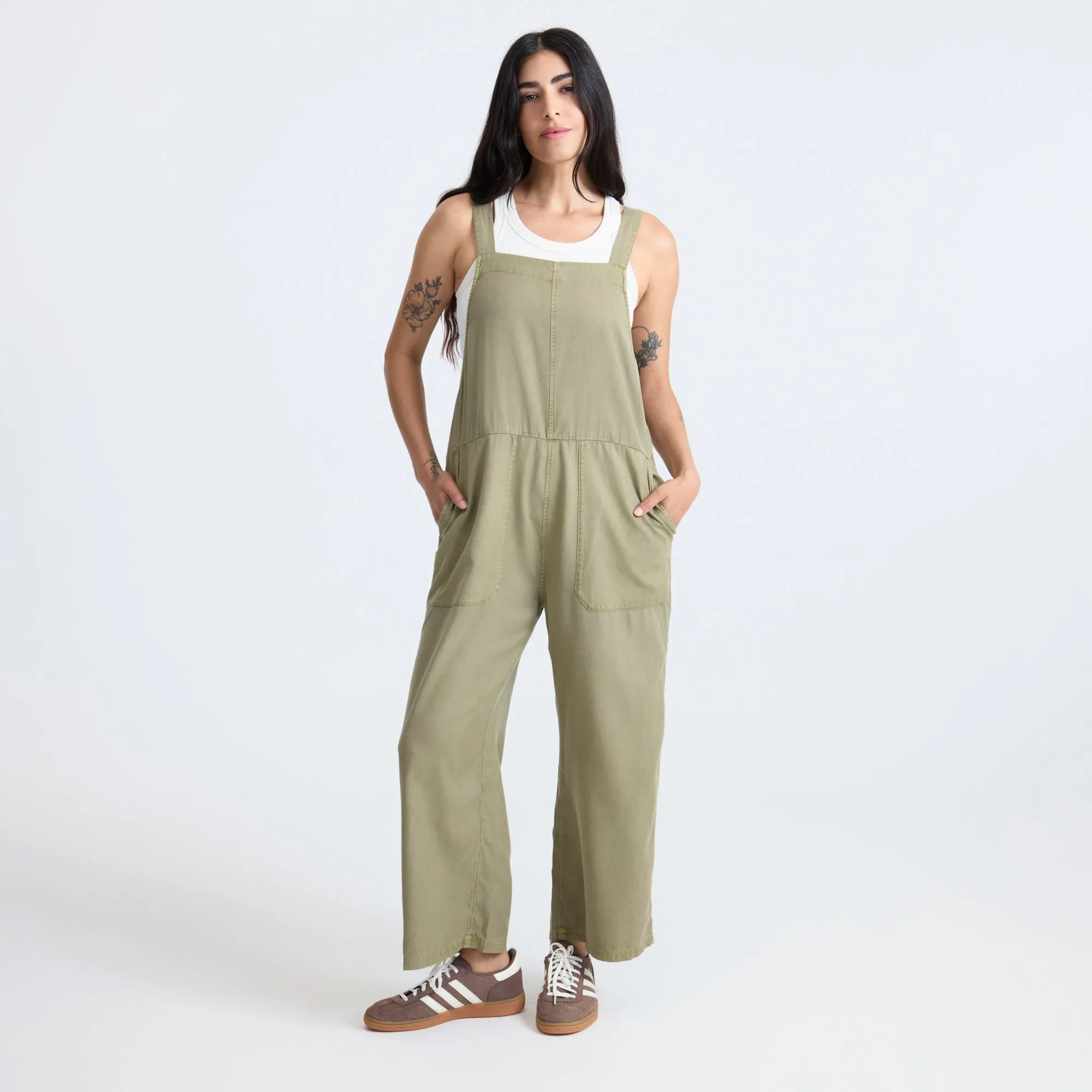 Costa Jumpsuit - Dusty Olive sold by Roark product image thumbnail 2