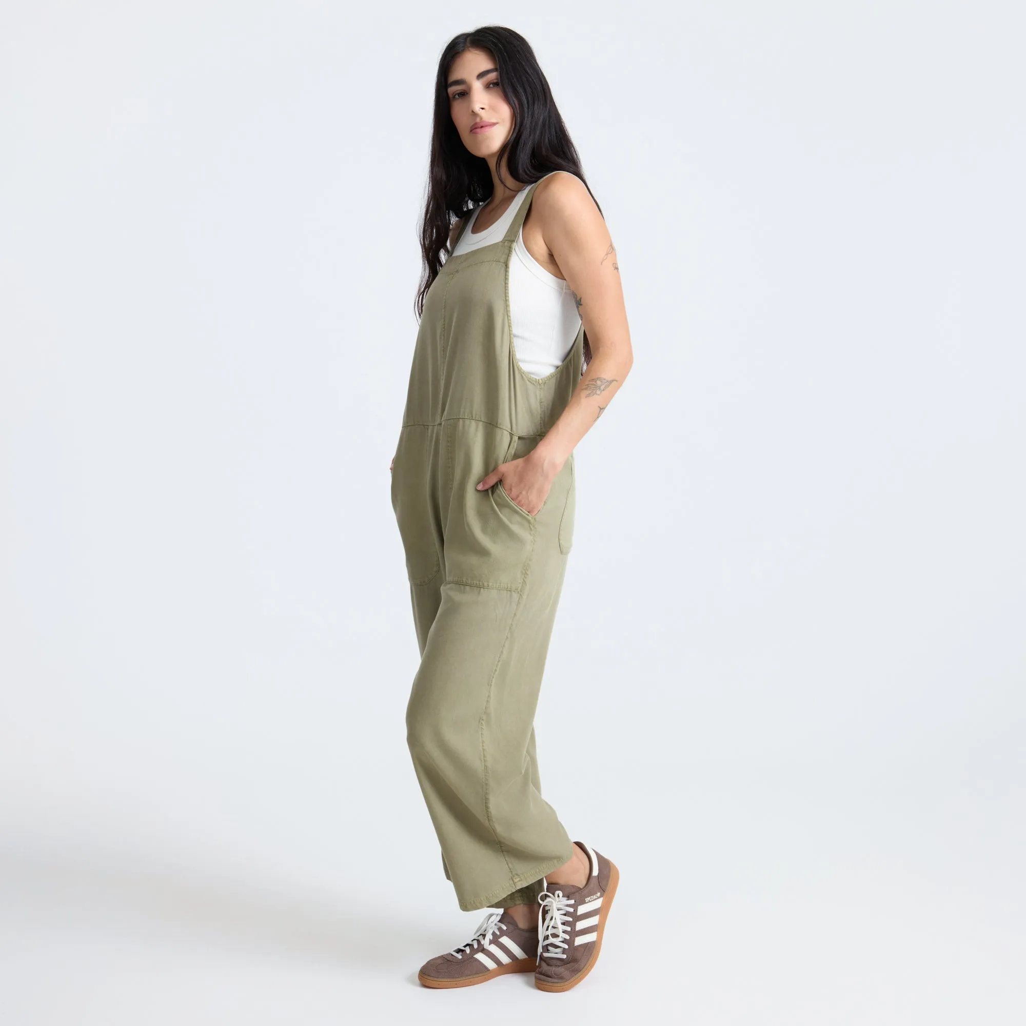 Costa Jumpsuit - Dusty Olive sold by Roark product image thumbnail 4