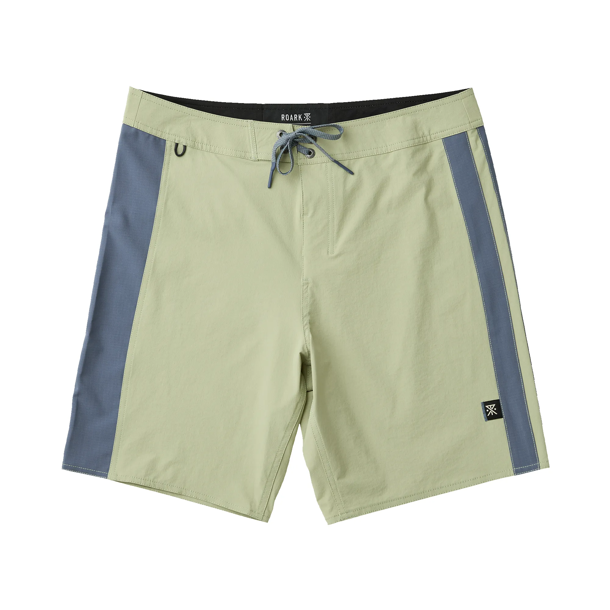 Passage Panel Boardshorts - Sage sold by Roark