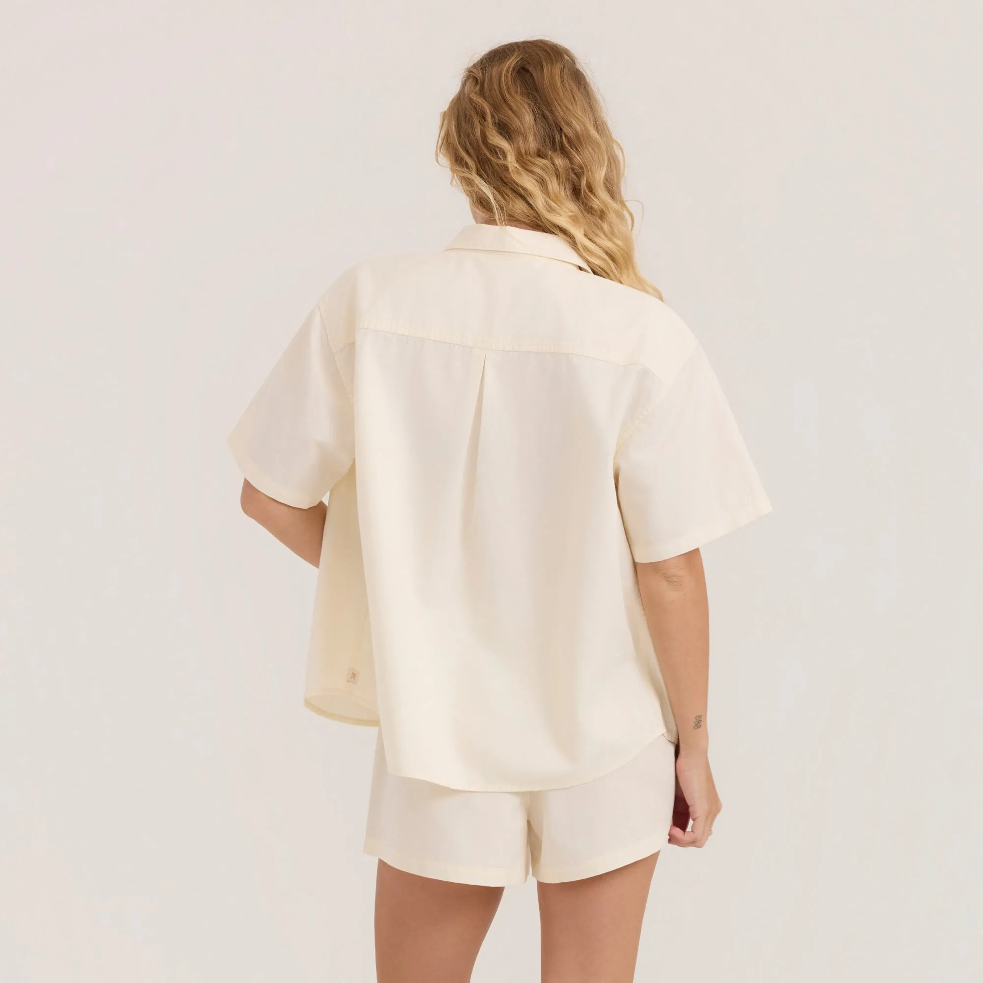 Costa Button Up Shirt - Bone sold by Roark product image thumbnail 3