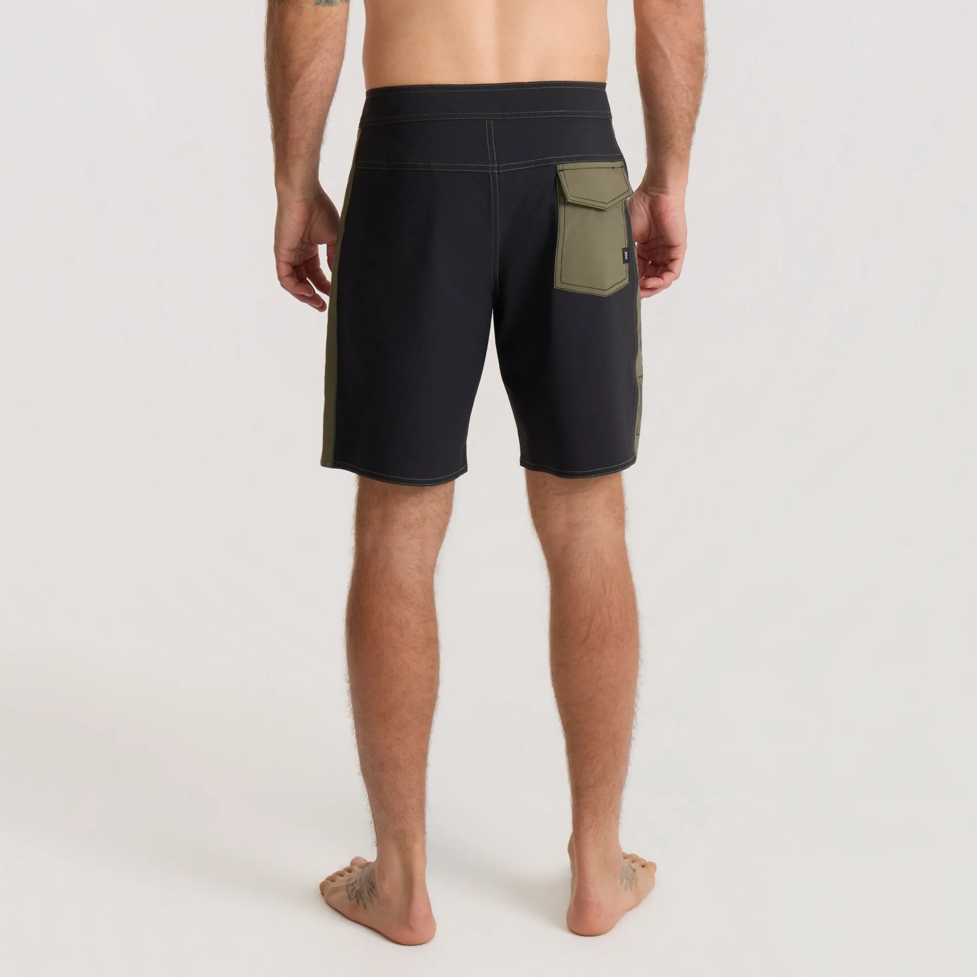 Passage Panel Boardshorts - Black sold by Roark product image thumbnail 4