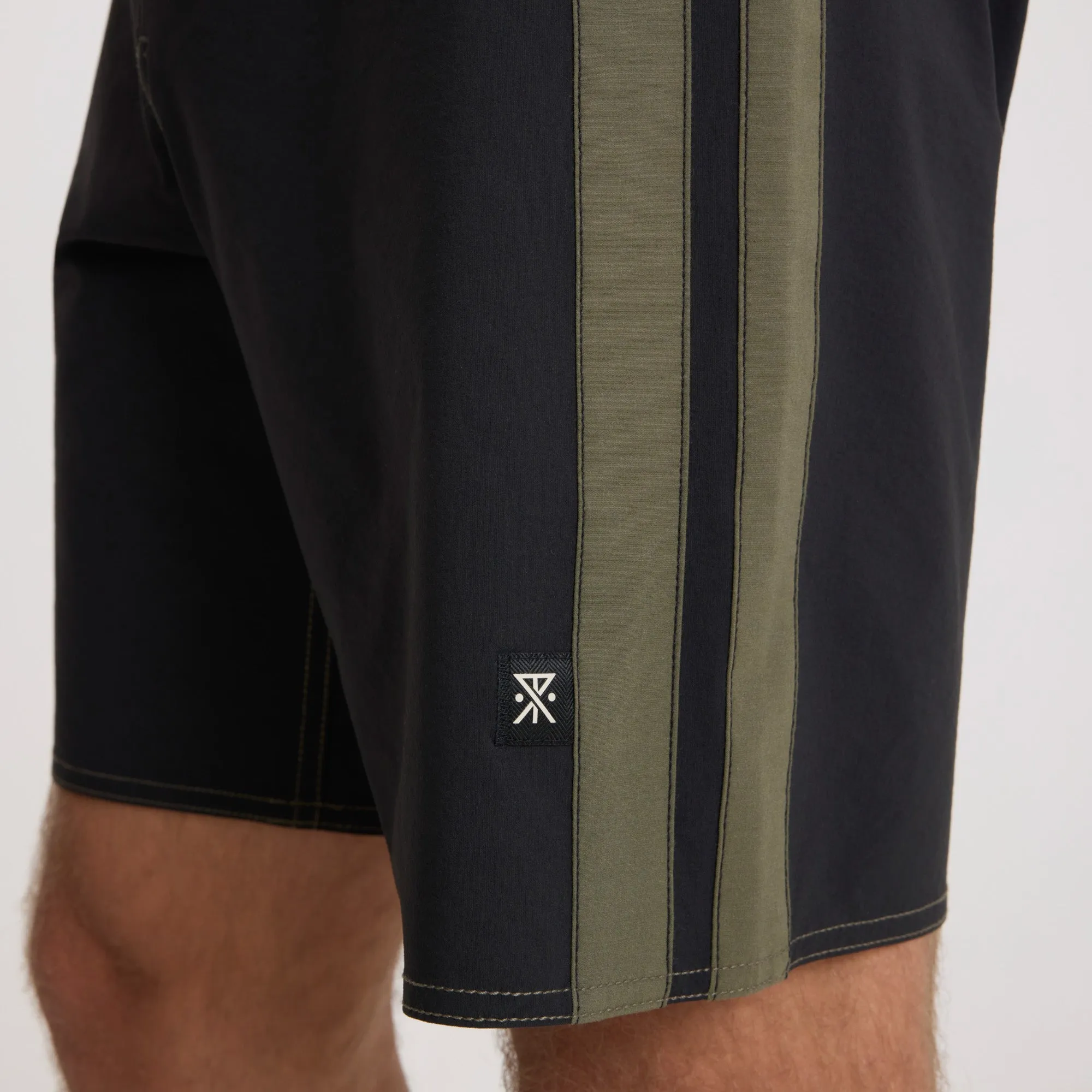 Passage Panel Boardshorts - Black sold by Roark product image thumbnail 5