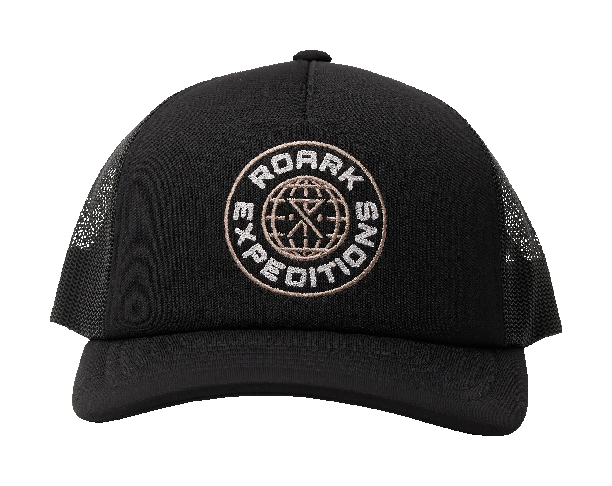 Foam Trucker Global Snapback Hat - Black sold by Roark