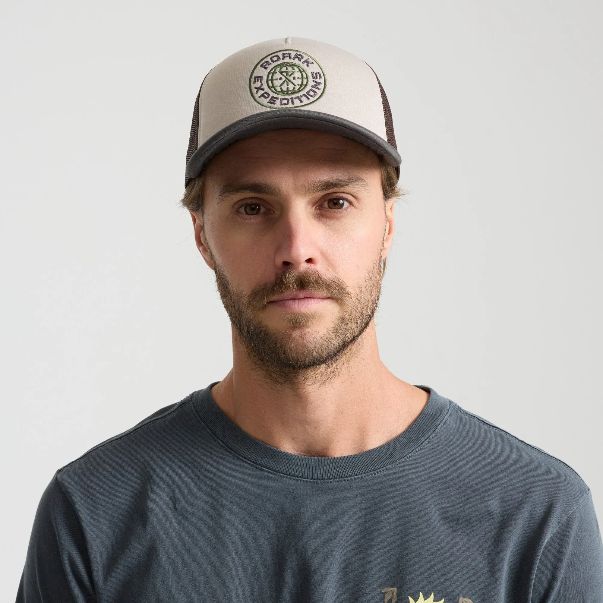 Foam Trucker Global Snapback Hat - Military sold by Roark product image thumbnail 2