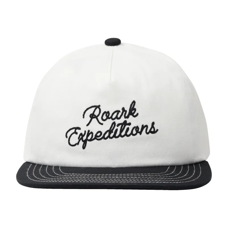Venture Expeditions Snapback Hat - White made by Roark