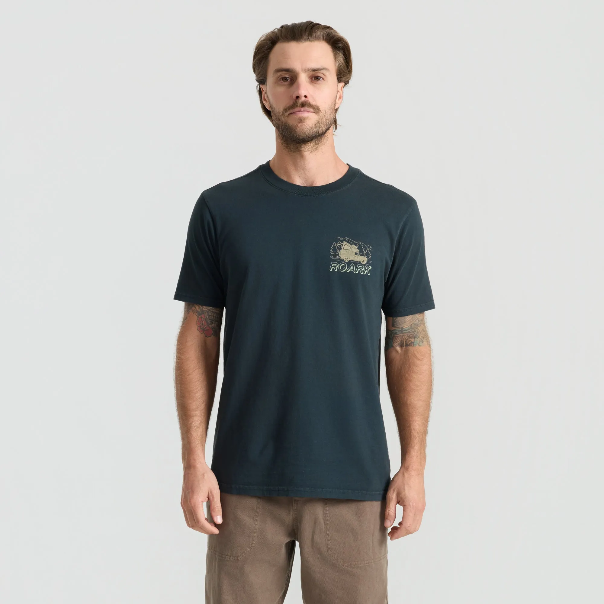 Camper Premium Tee - Washed Black sold by Roark