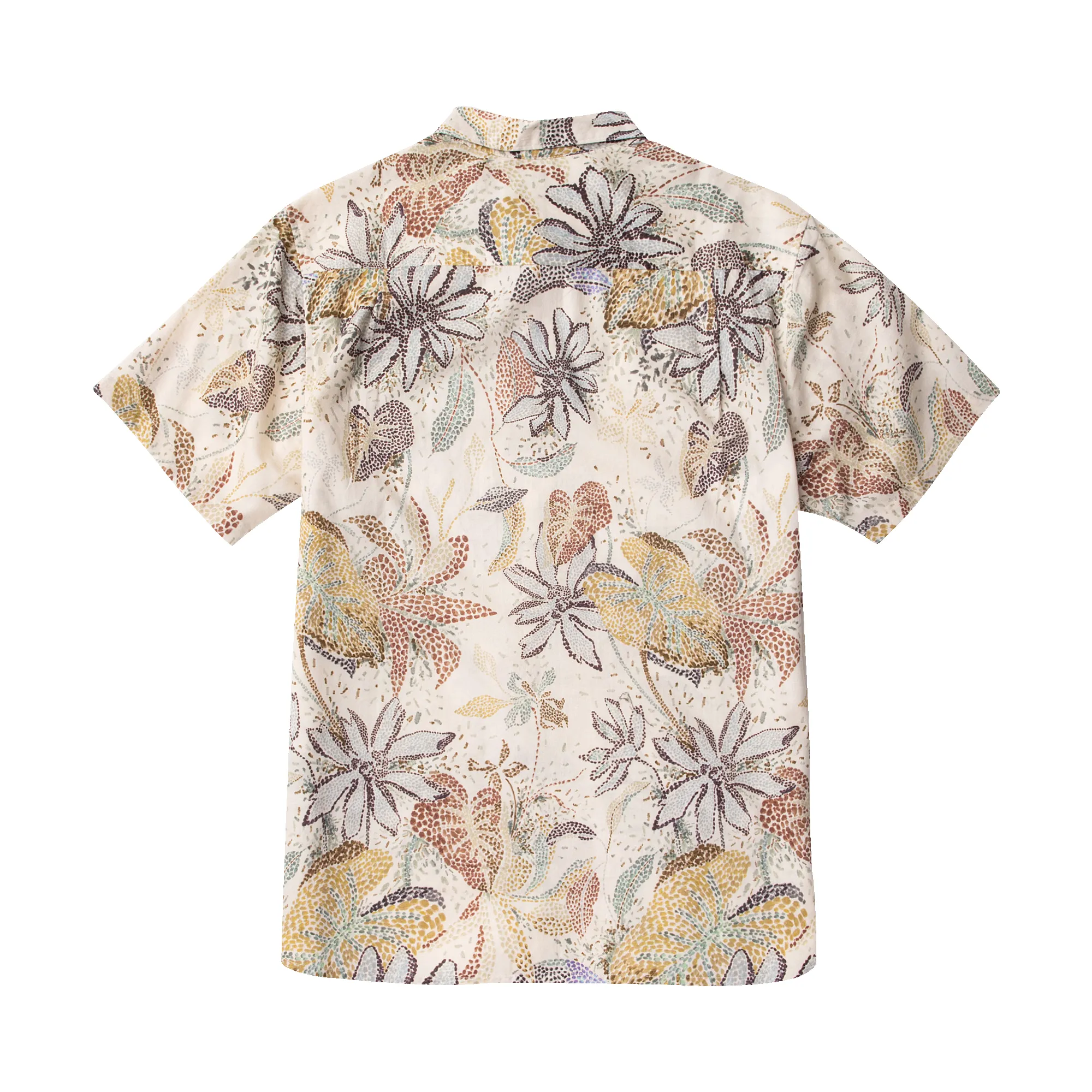 Journey Short Sleeve Button Up Shirt - Ivory sold by Roark product image thumbnail 2