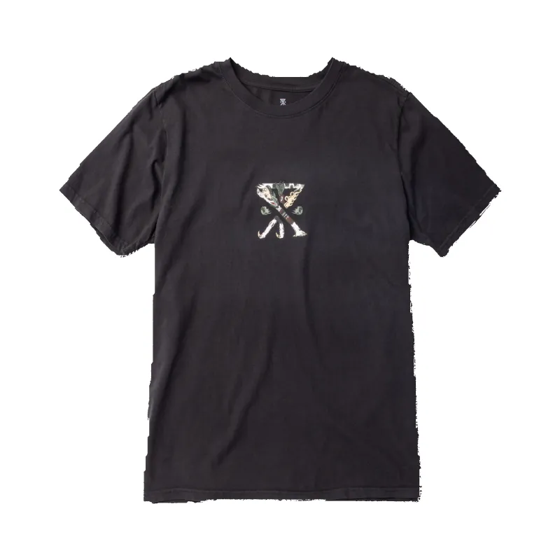 Augs Safe Camp Premium Tee - Washed Black made by Roark